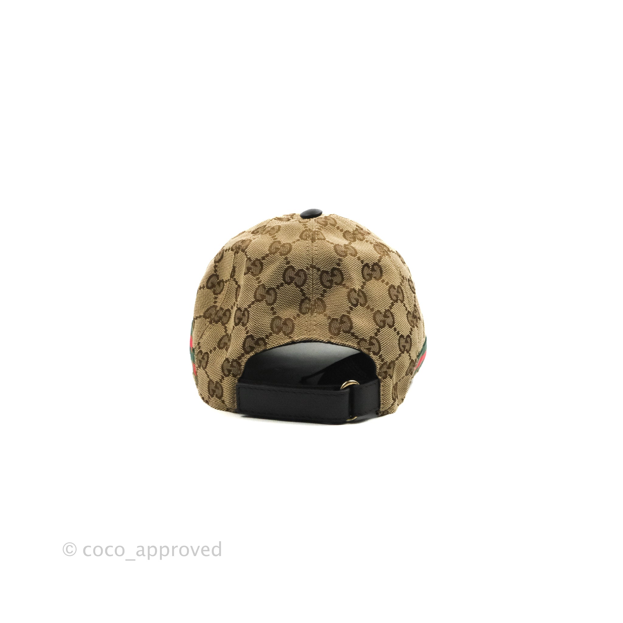 Gucci Original GG Canvas Baseball Hat With Web – Coco Approved Studio
