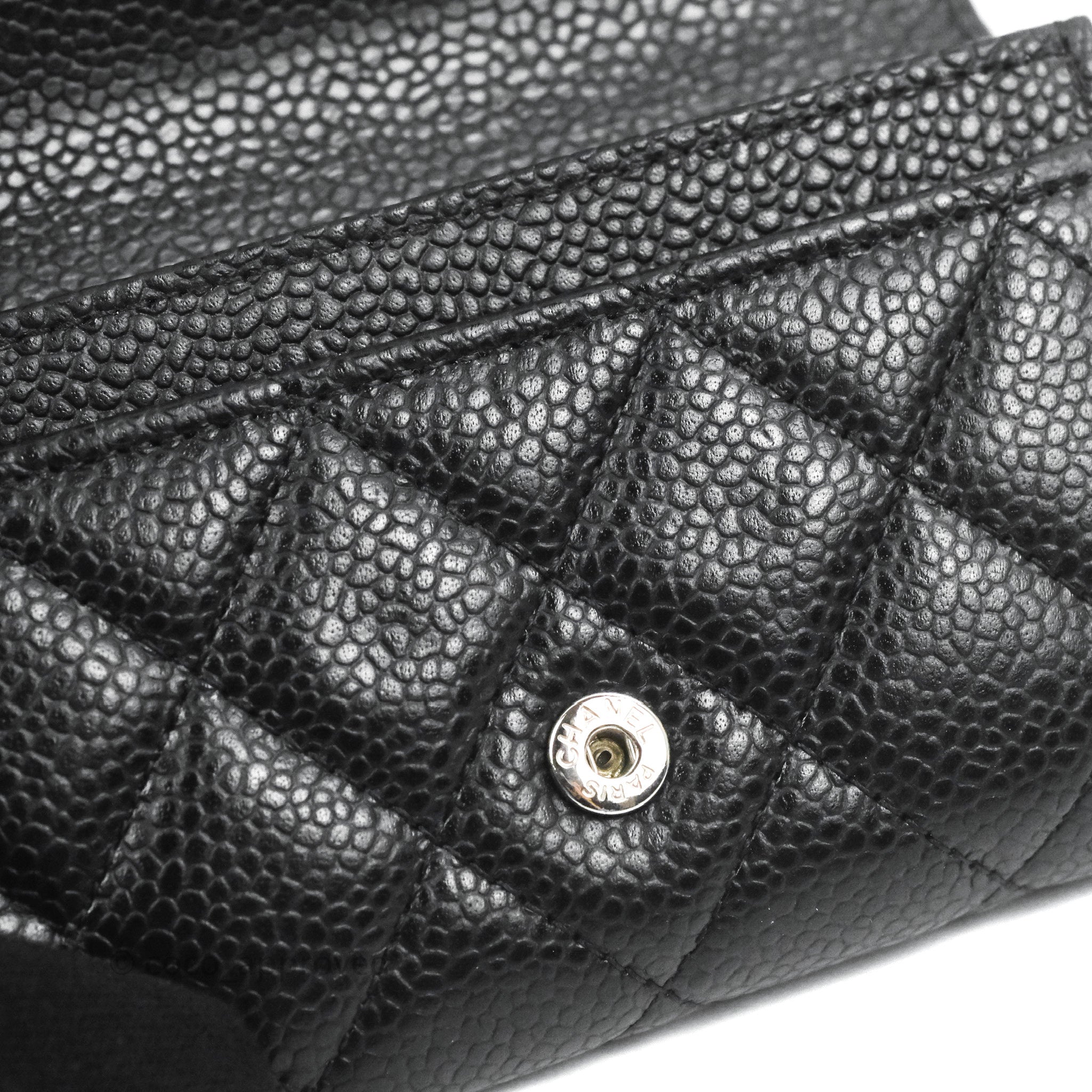 Chanel Classic Quilted Cc Key Holder Black Caviar – ＬＯＶＥＬＯＴＳＬＵＸＵＲＹ