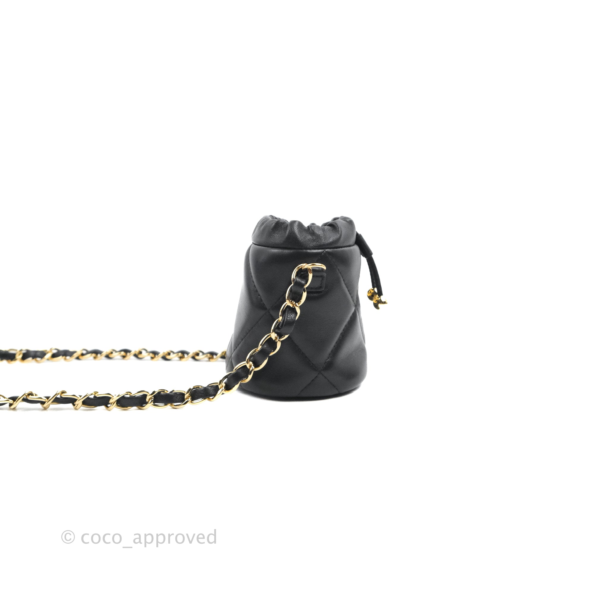 Chanel Small Chain Bucket Bag