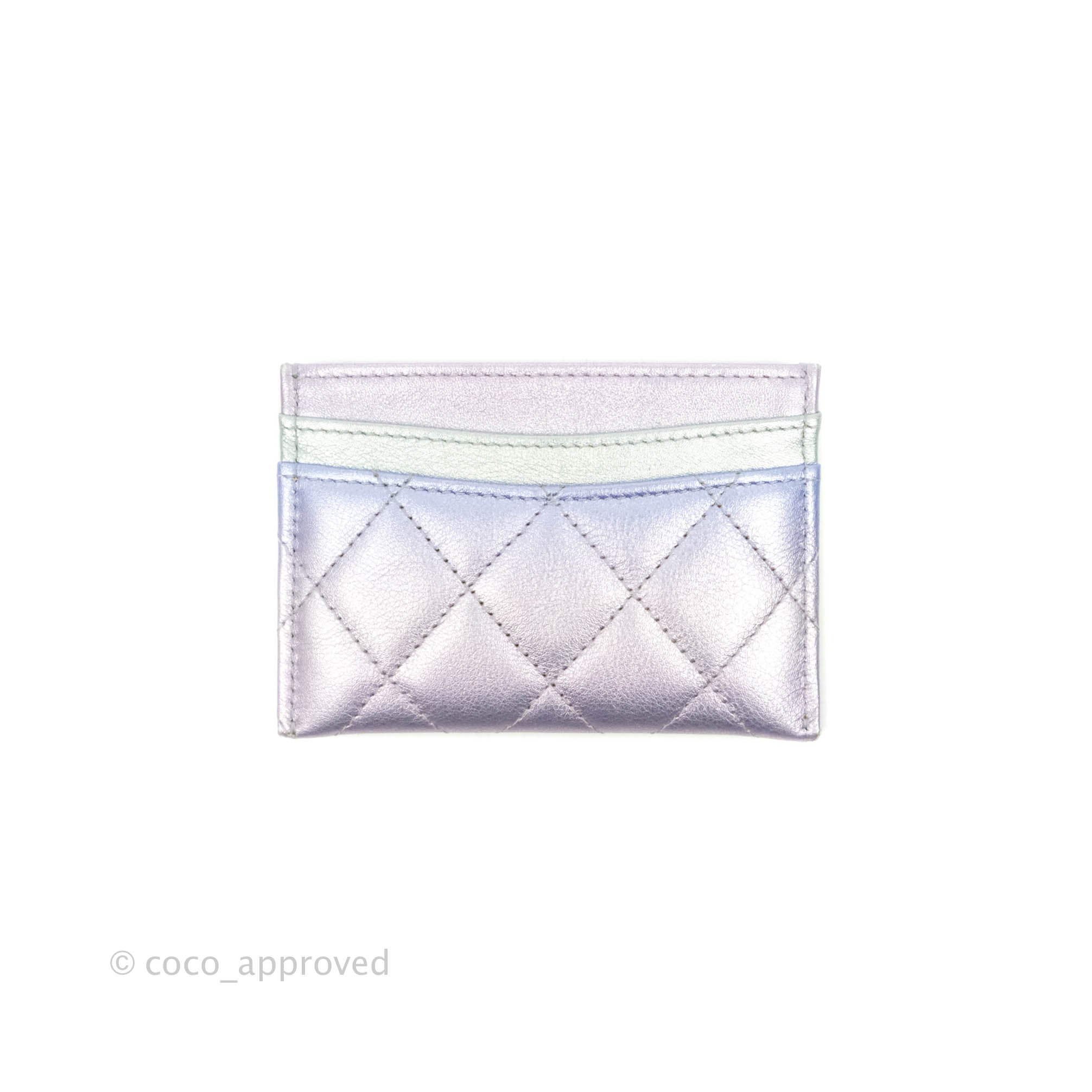 Chanel Reissue, Purple Iridescent with Rainbow Hardware, New in