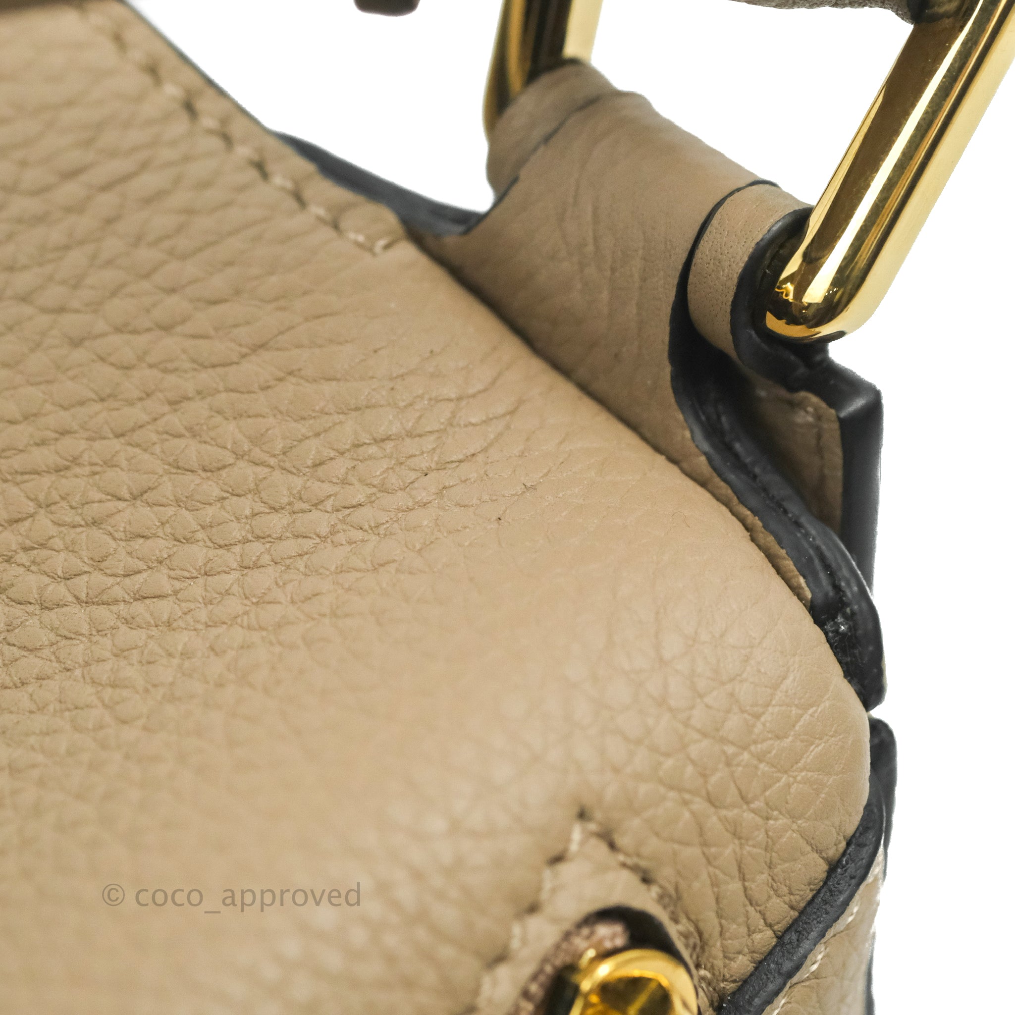 Loewe Small Puzzle Bag Sand Mink Grained Calfskin – Coco Approved Studio