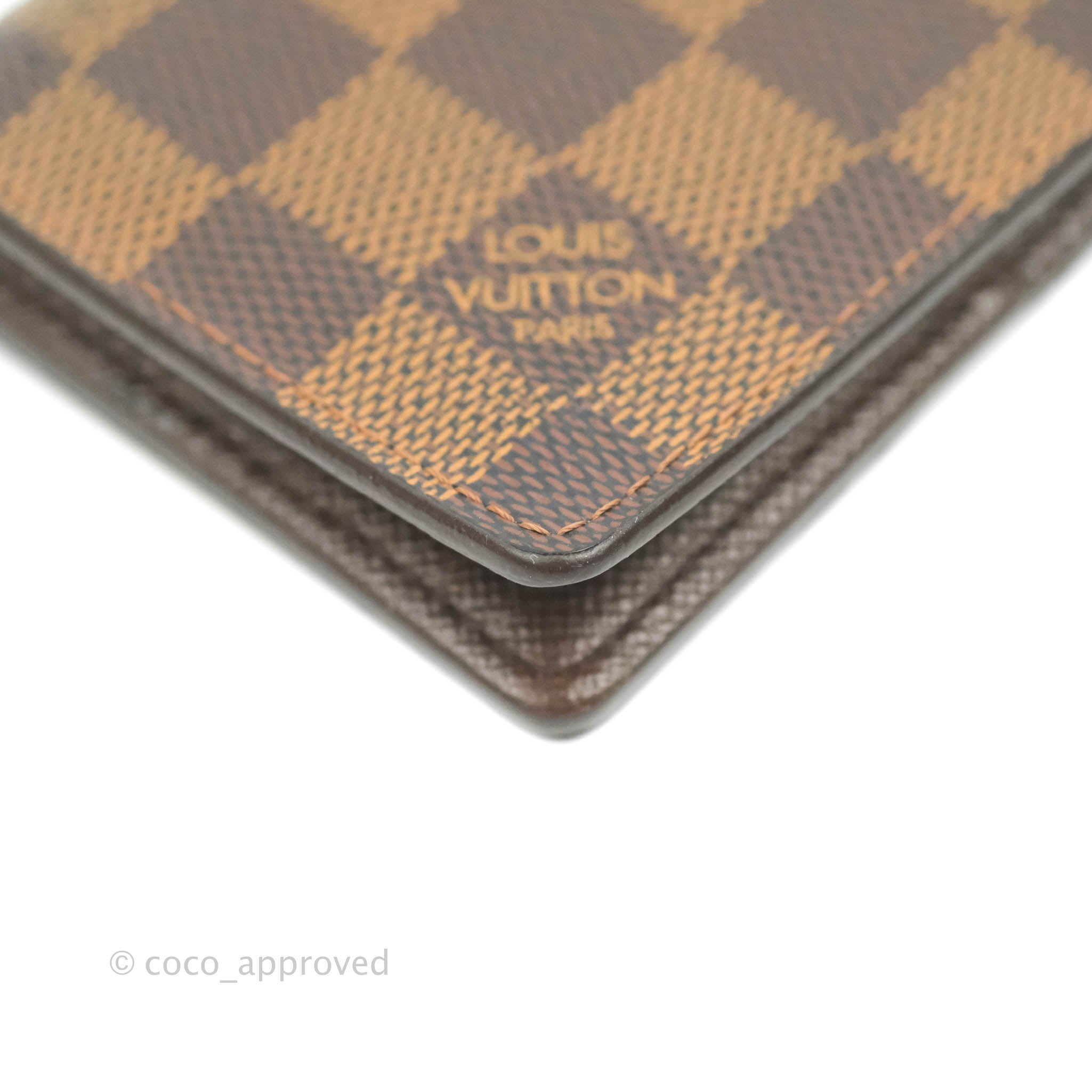 Louis Vuitton Damier Canvas Bifold Card Holder Louis Vuitton