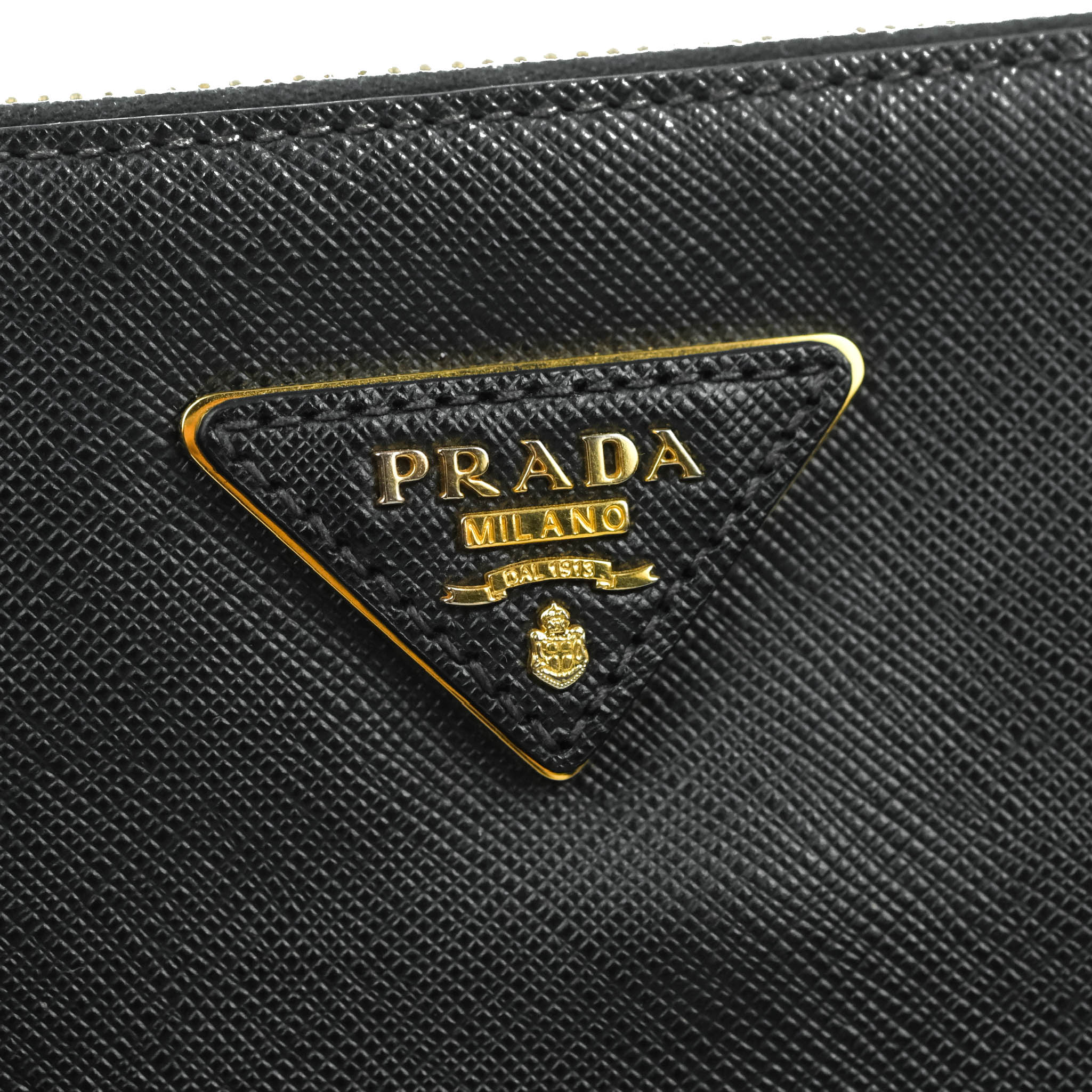 Prada Black Saffiano Galleria Leather Handle Bag – Changes Luxury