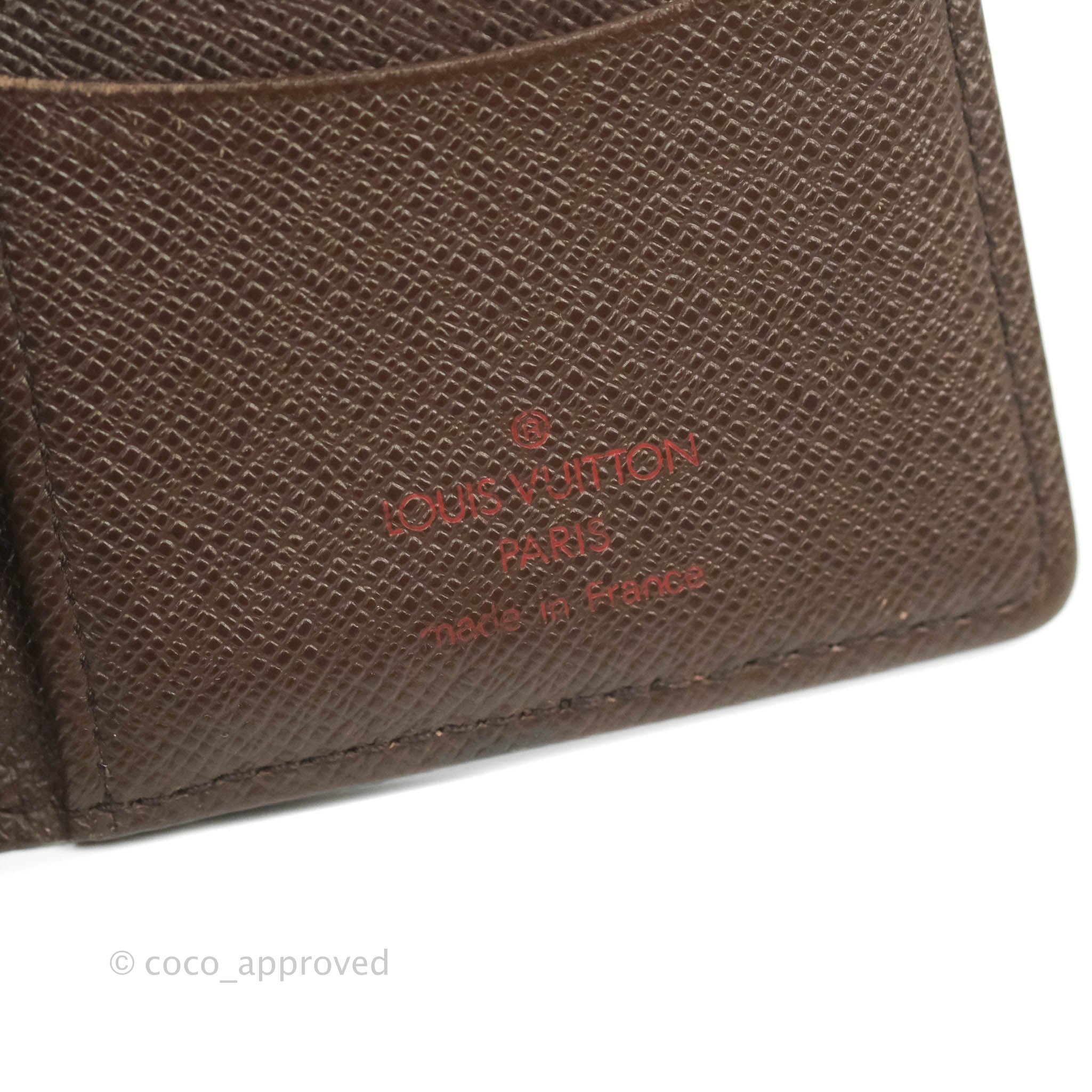Louis Vuitton Damier Ebene Pocket Organizer – The Don's Luxury Goods