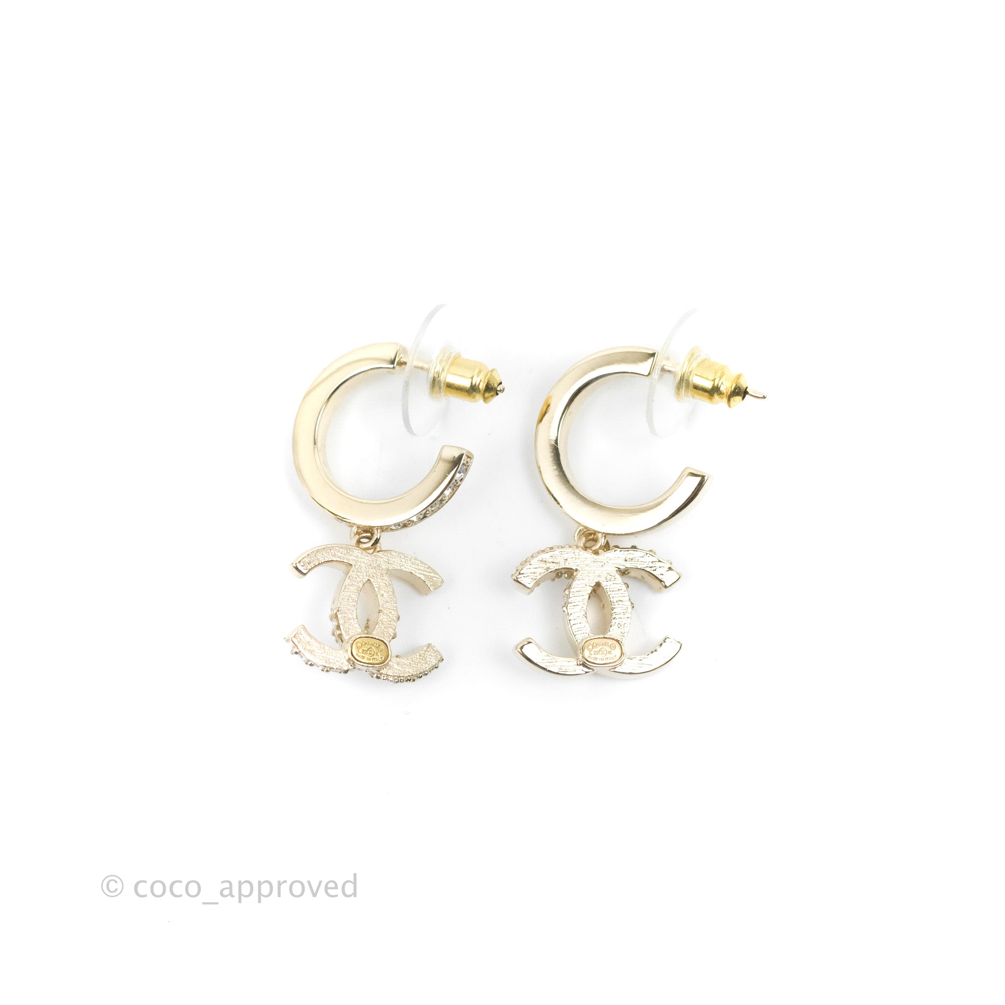 Chanel Cc Logo women earrings/piercing