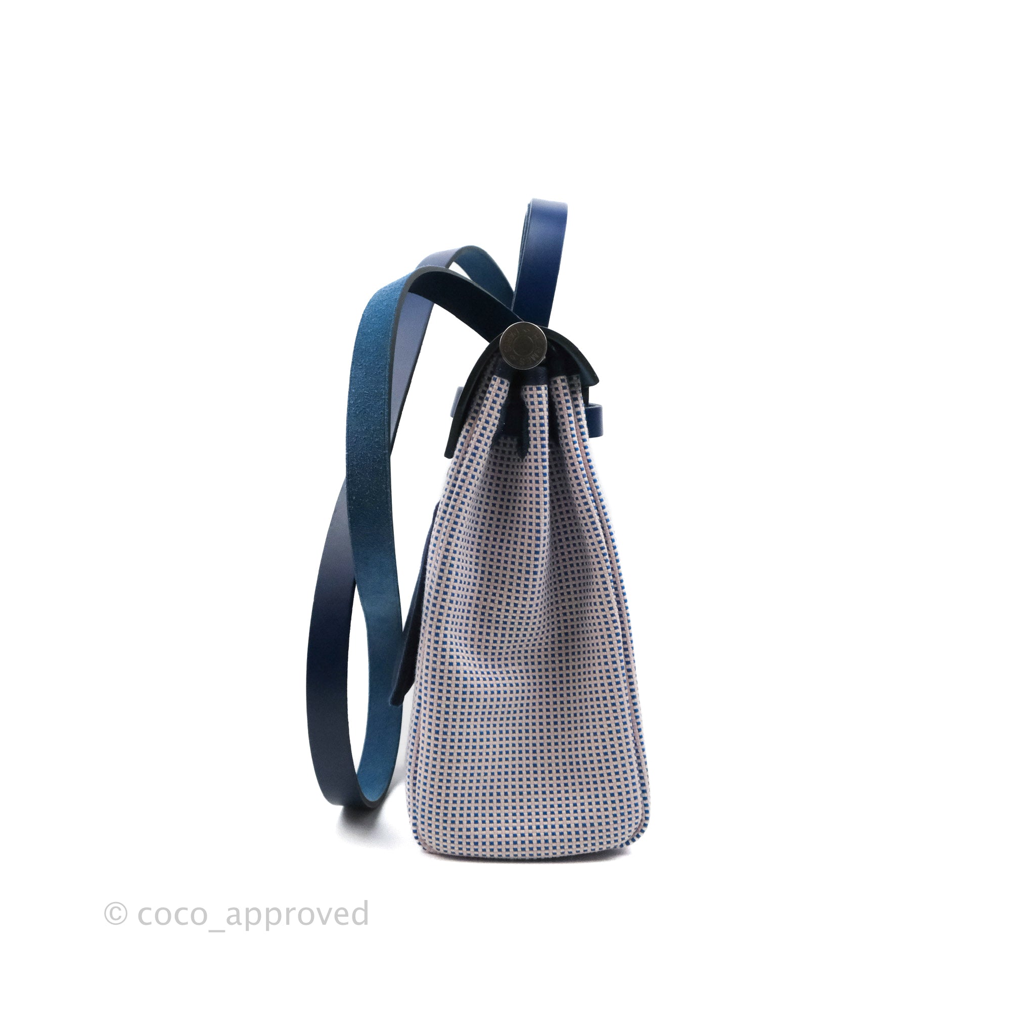 Hermès Herbag Zip 31 Bag Retourne Ecru / Noir – The Luxury Shopper