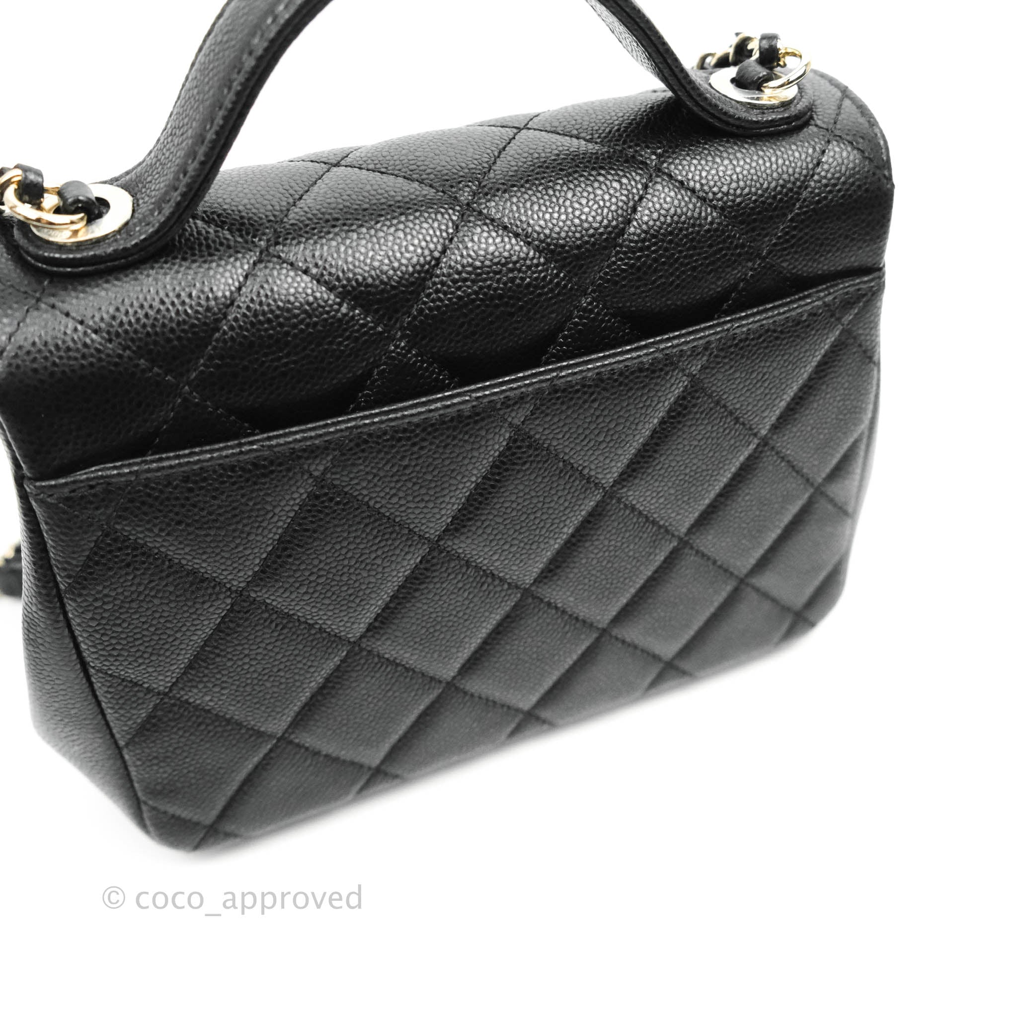 Chanel Small Business Affinity Flap Bag Black