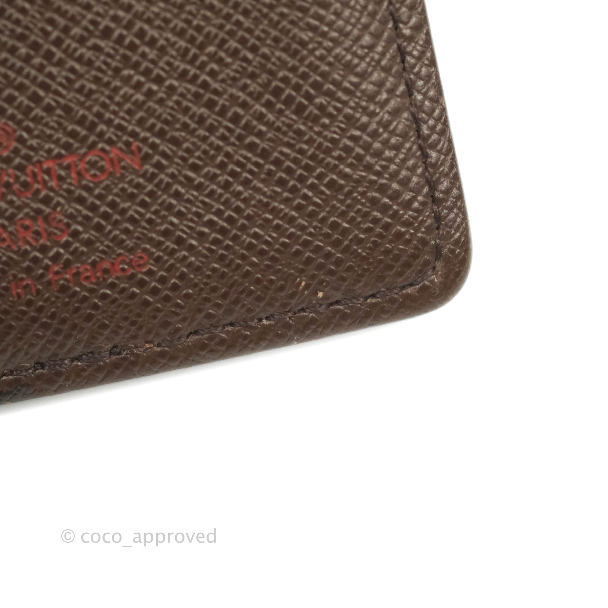 Louis Vuitton Long Wallet Portfoille Braza Damier N60017 Men's