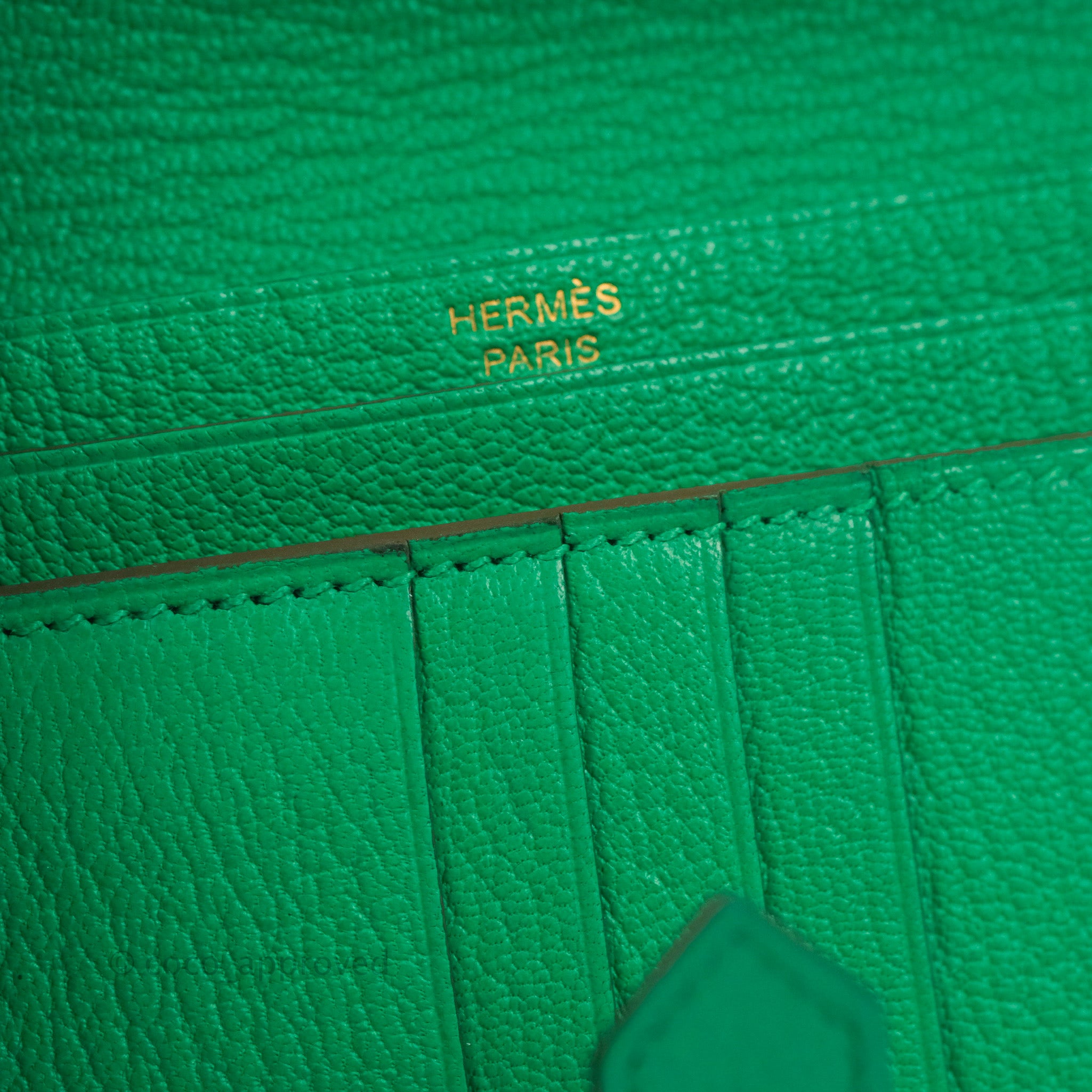 Hermes Bambou Epsom Leather Elan Jige 29 Clutch Hermes