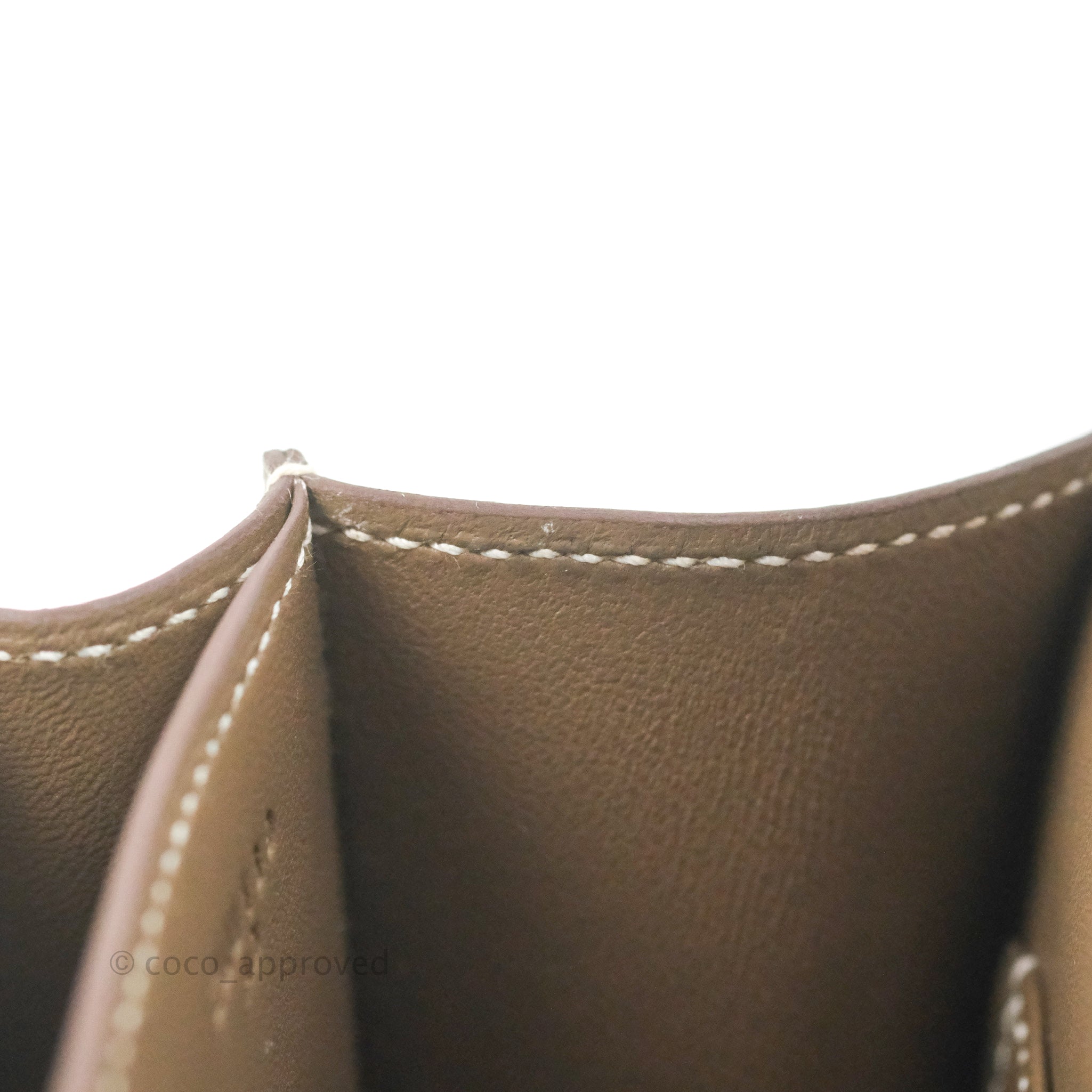 Hermès Constance Mini 18cm Gris Etain Epsom Leather Palladium hardware