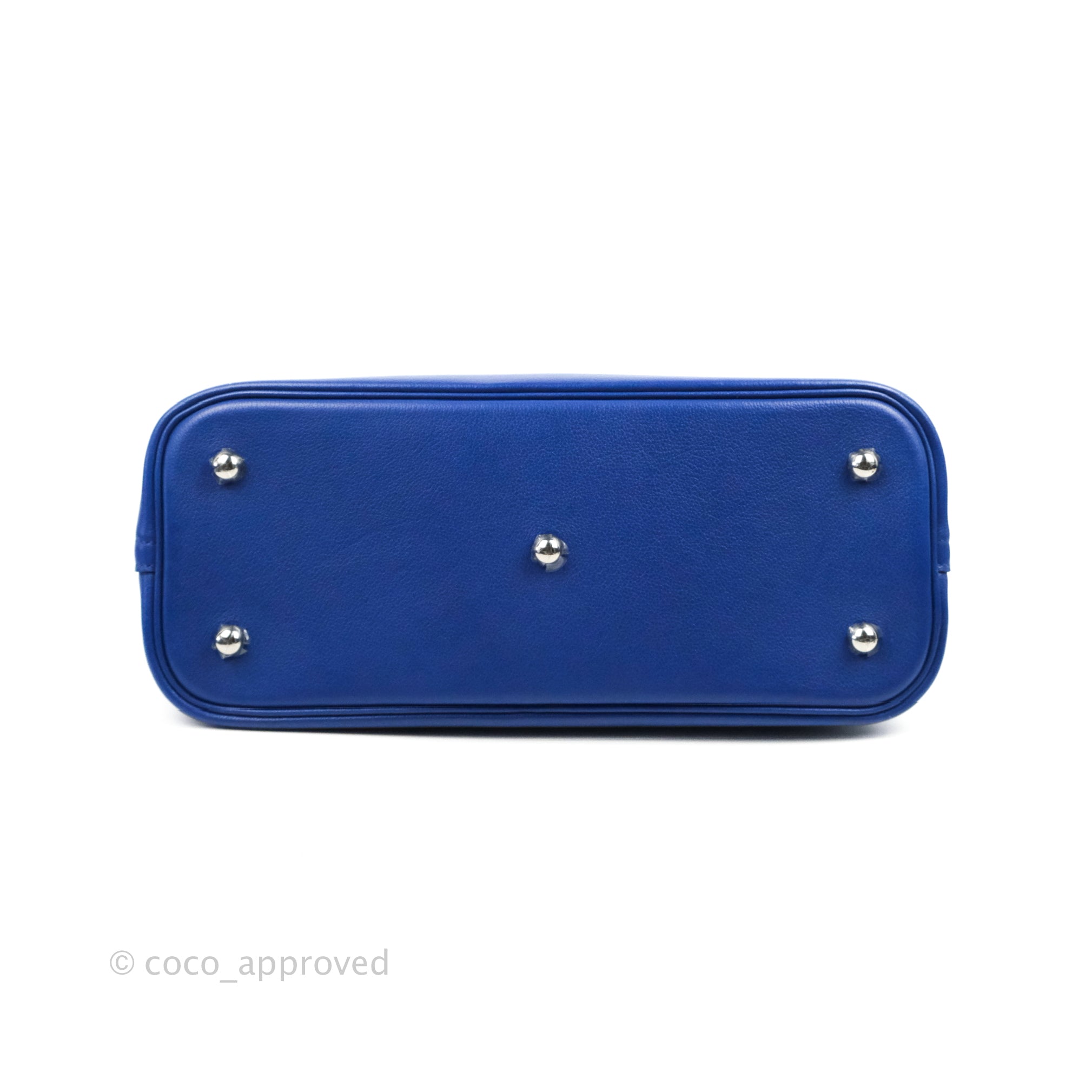 Hermès Bleu Nuit Evercolor Bolide 1923 25 Palladium Hardware, 2023