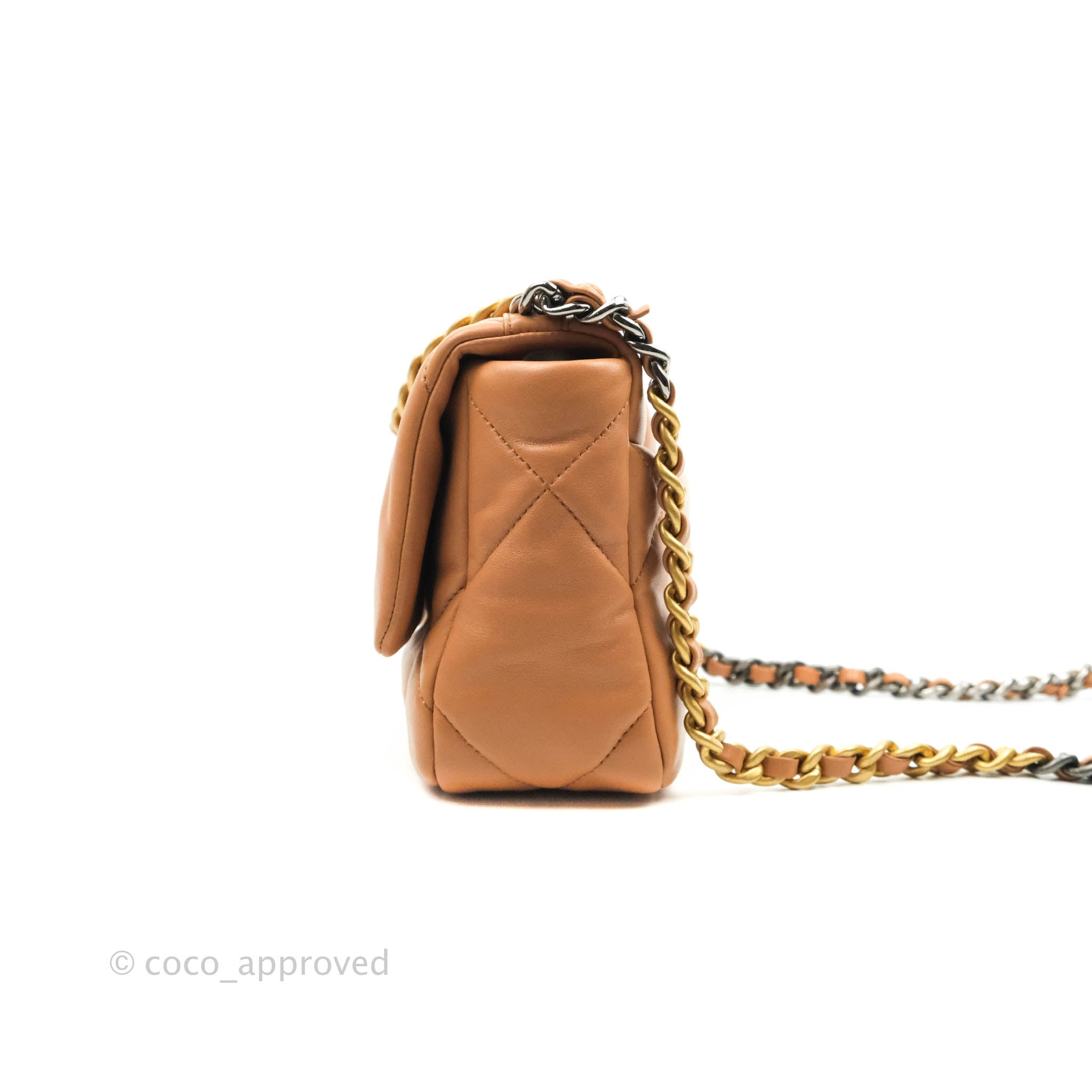 Chanel 19 Small Caramel Dark Beige Lambskin Mixed Hardware 21K – Coco  Approved Studio