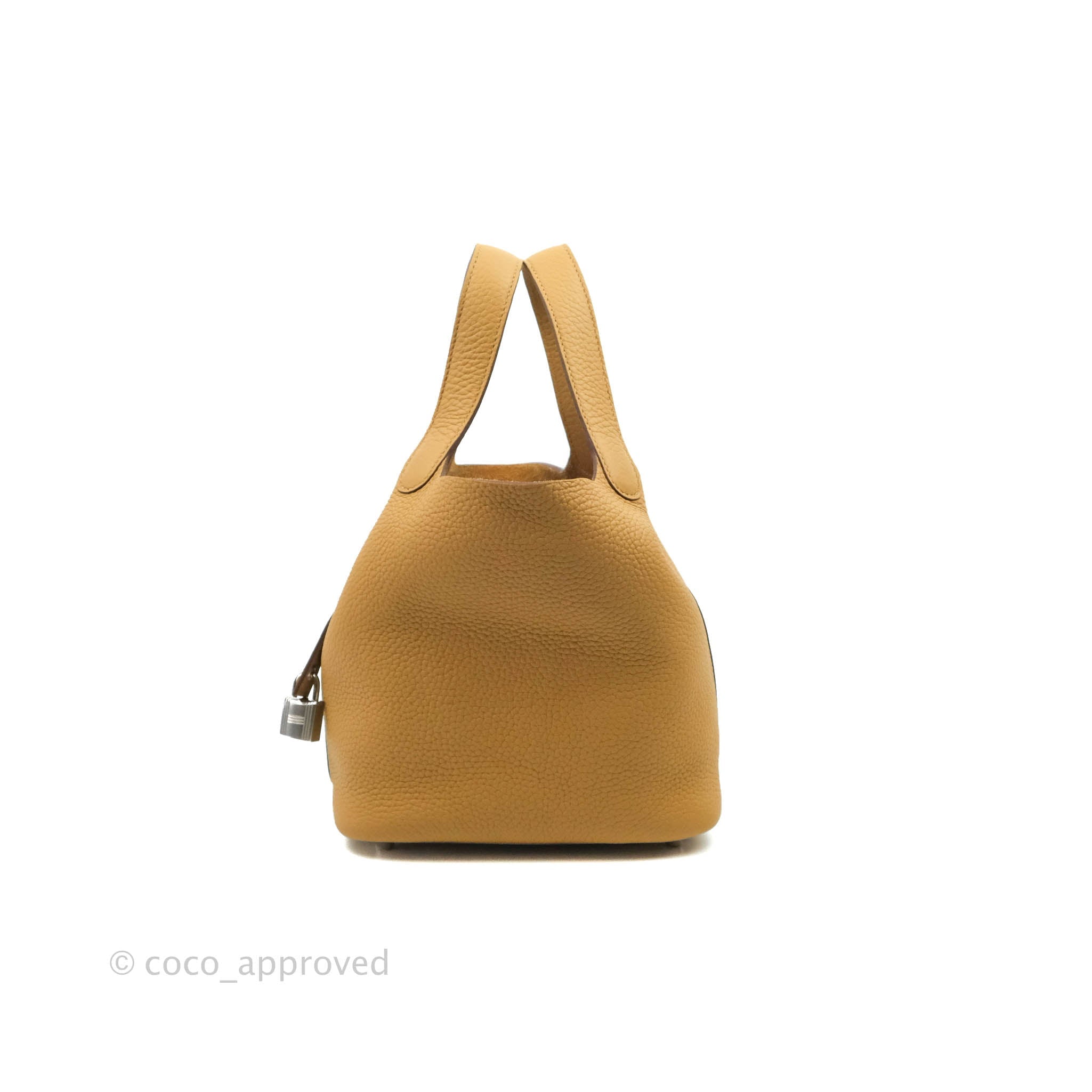 Hermès Picotin Lock 18 bag ฿ 117,550 Biscuit Clemence H056289CK4B