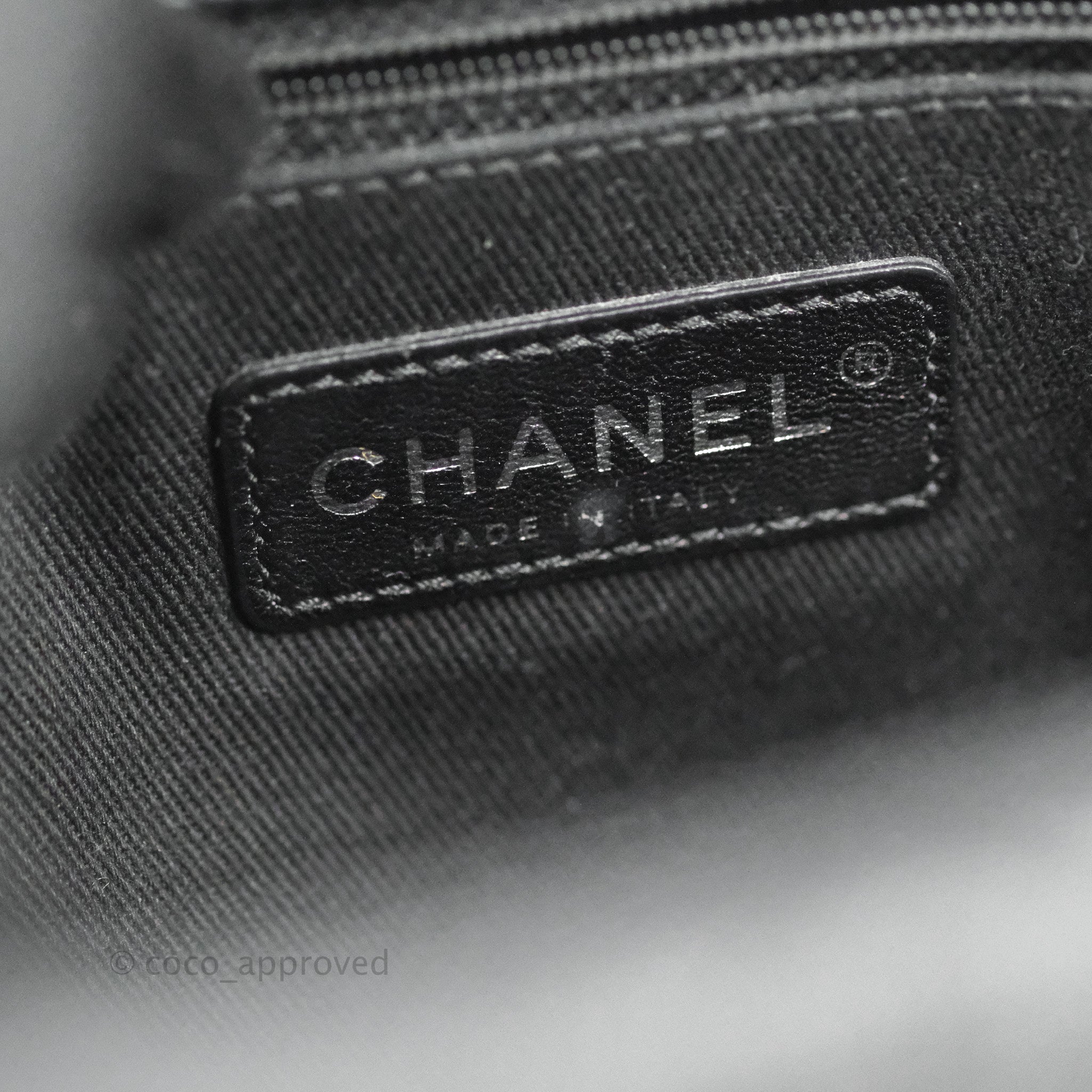 Chanel Shiny Aged Calfskin Timeless CC E/W Shopping Tote (SHF