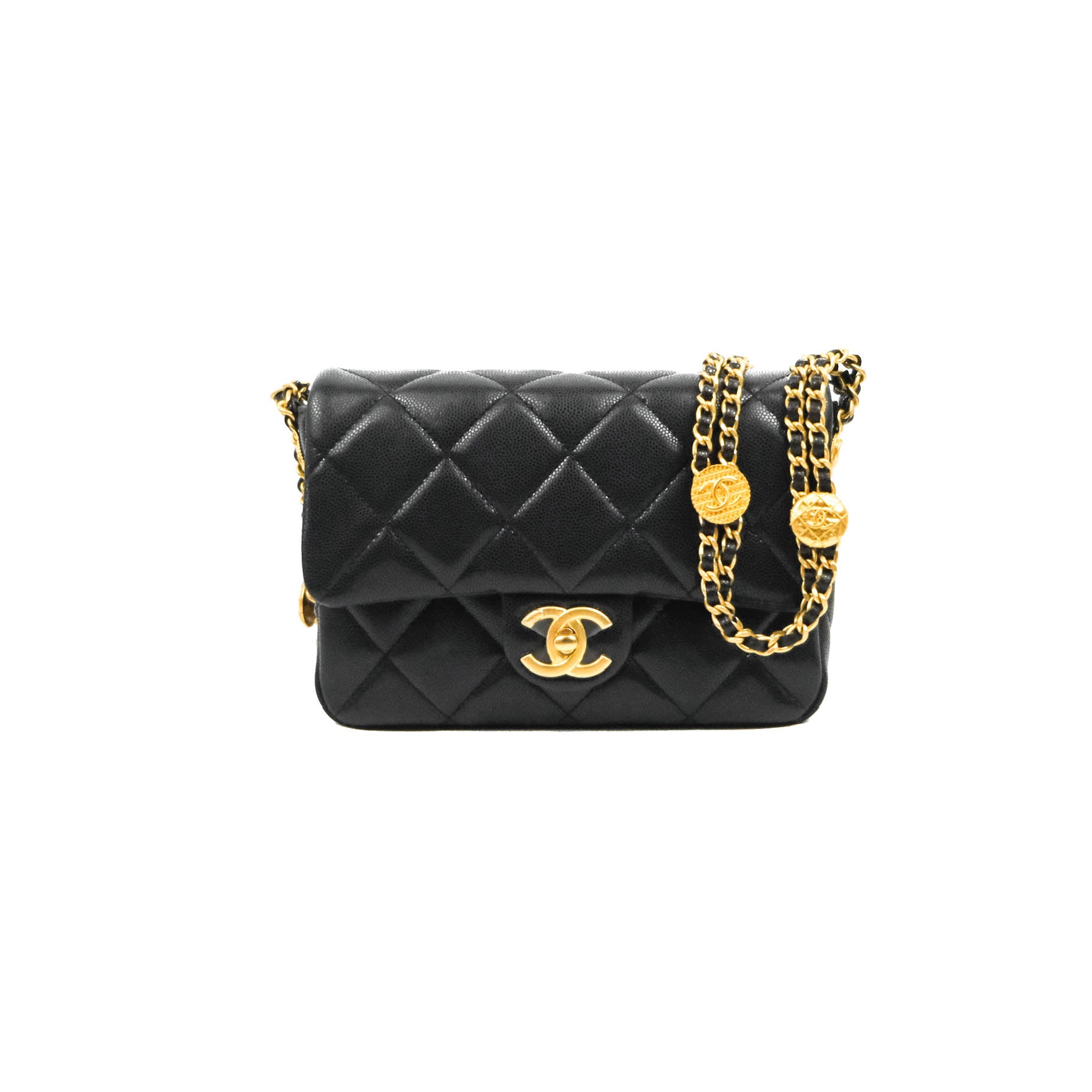 Chanel 21A flap coin purse with chain Luxury Bags  Wallets on Carousell