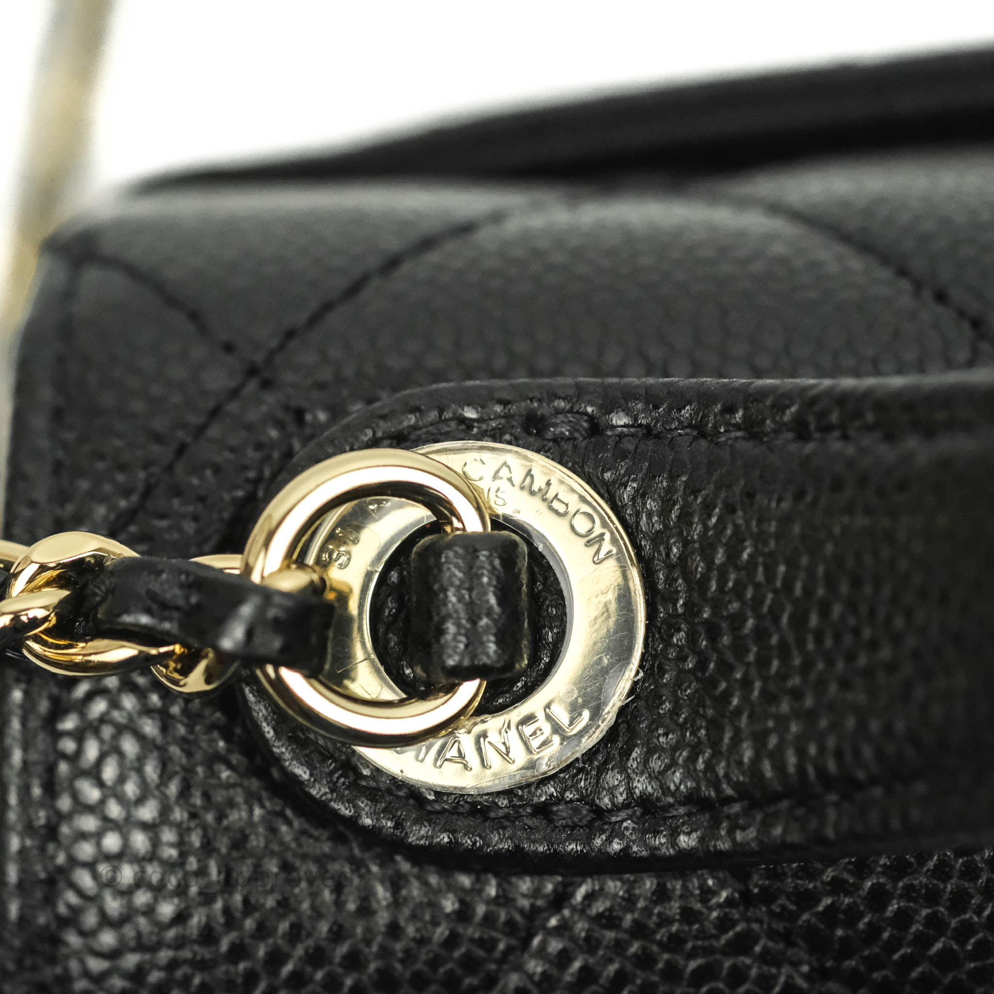 Chanel Medium Business Affinity Bag in Black Caviar with Champagne Gold  Hardware - SOLD