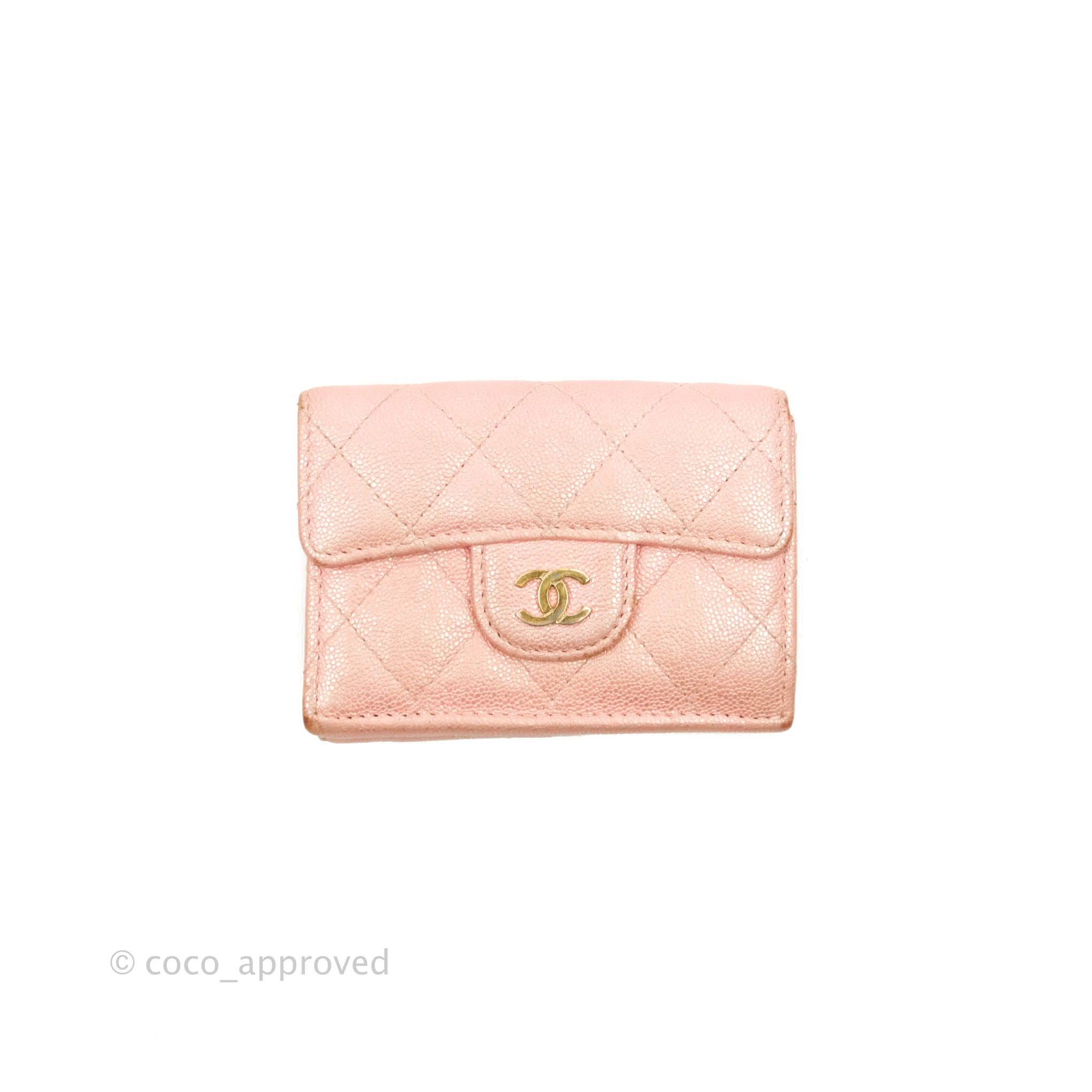 chanel iridescent wallet