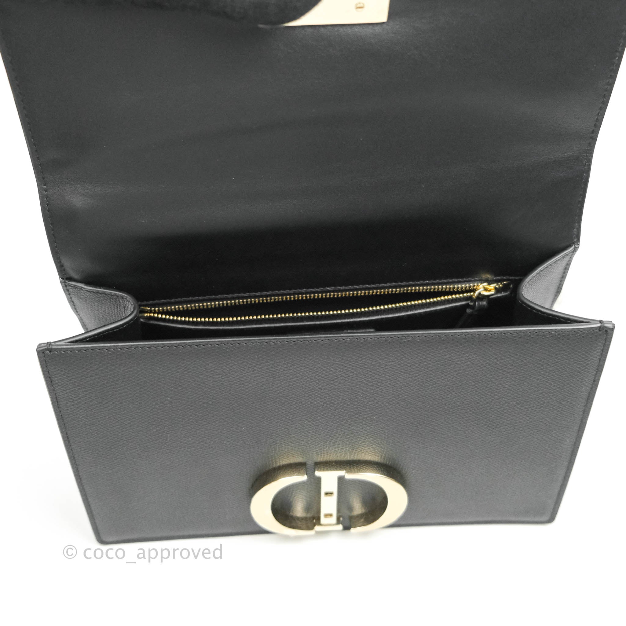 30 Montaigne Chain Bag Black  Womens Dior Handbags ⋆ Rincondelamujer