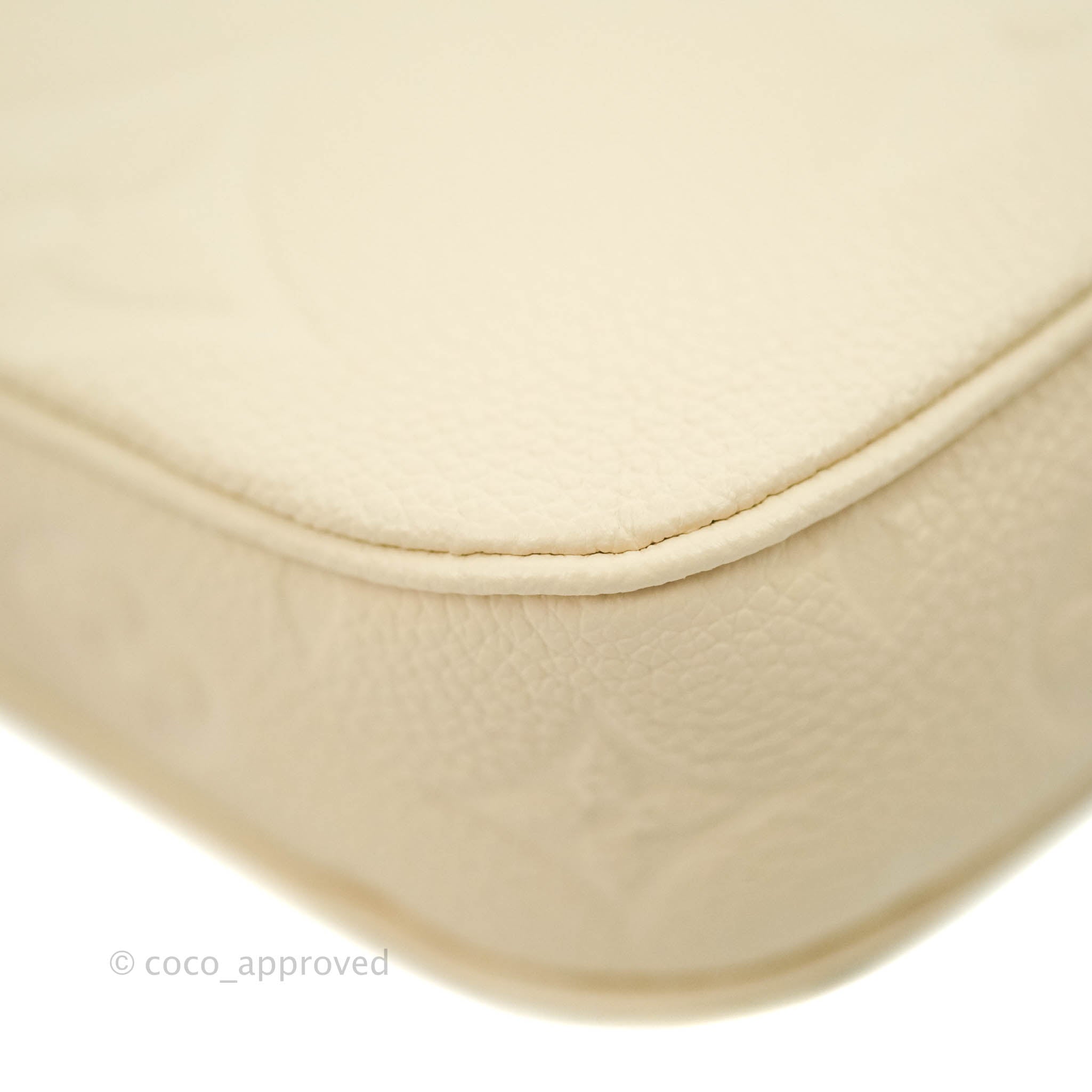 LOUIS VUITTON Multi Pochette Accessories Empreinte Bag Cream - 10% OFF