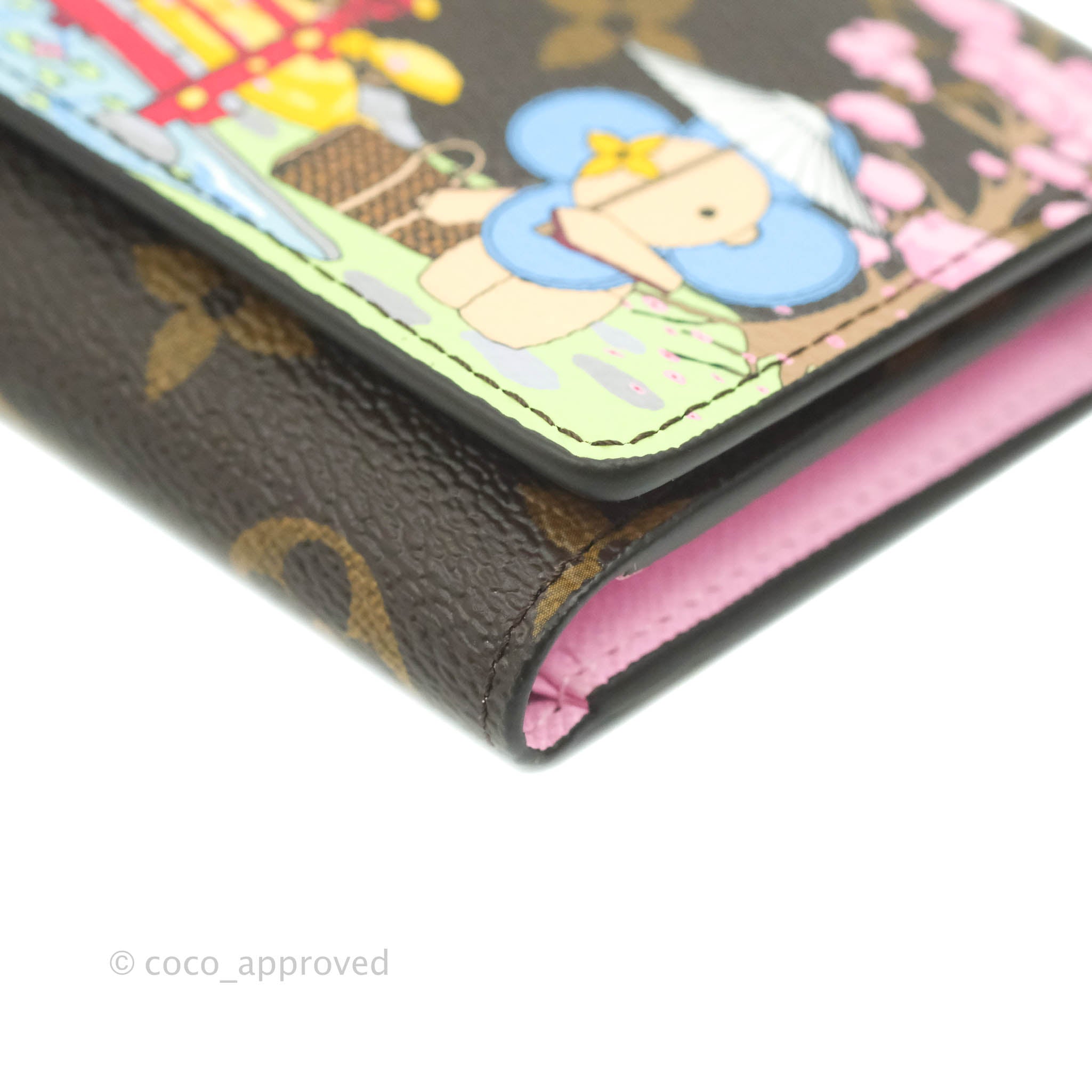 Limited Collection ! Louis Vuitton M68492 Monogram Christmas Animation  Victorine Wallet - The Attic Place