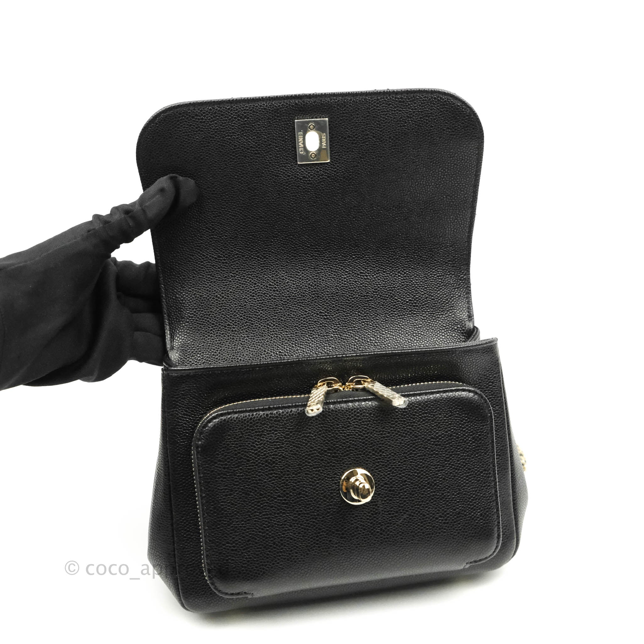 Chanel Small Business Affinity Flap Bag - Grey Shoulder Bags, Handbags -  CHA960760