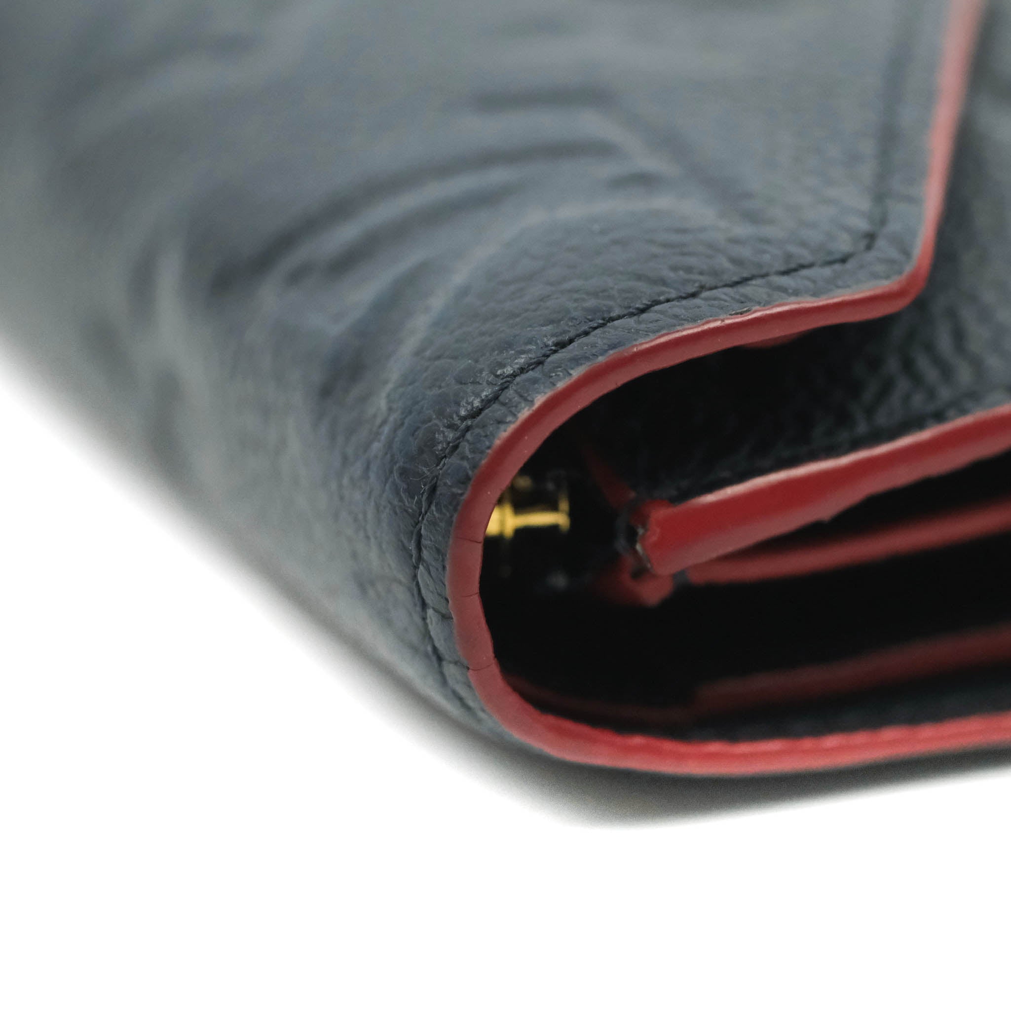 Louis Vuitton LV Monogram Empreinte Leather Victorine Wallet - Red Wallets,  Accessories - LOU821682