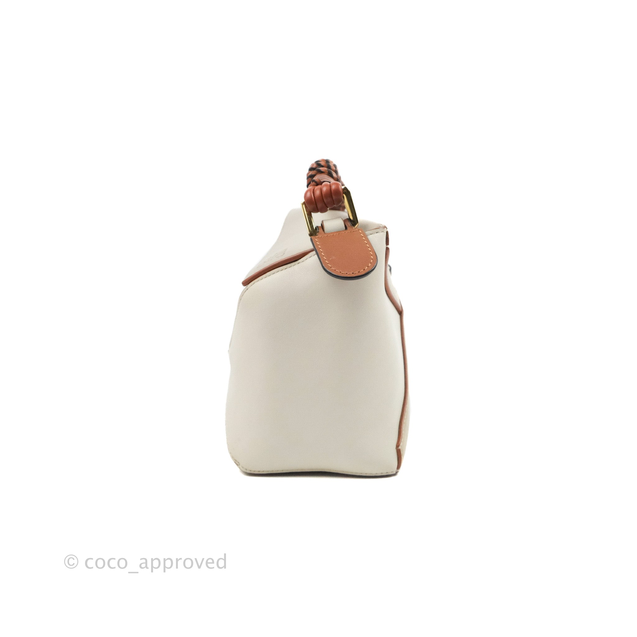 Loewe - Small Puzzle Edge Ghost & Soft White Shoulder Bag