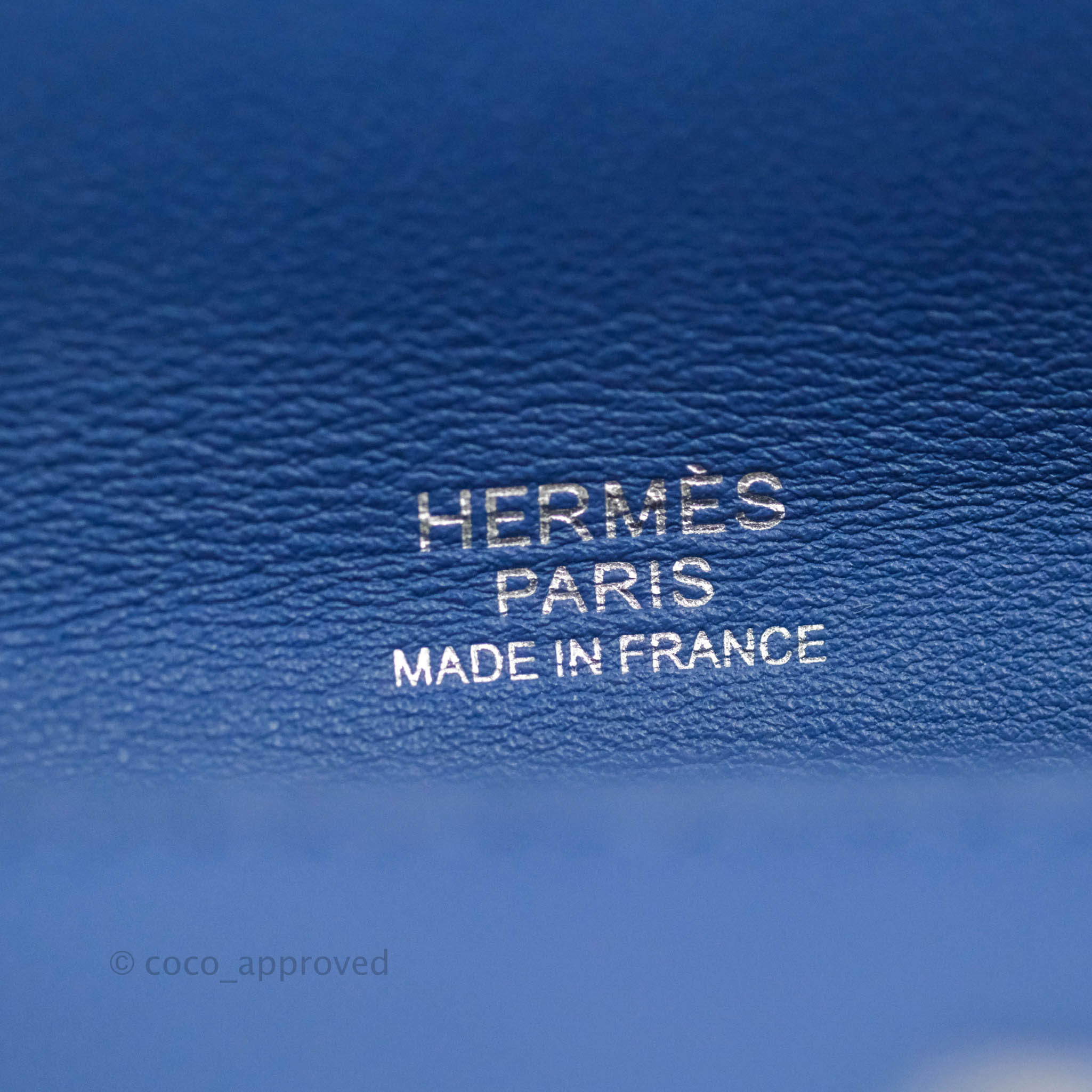 Hermès 24/24 29 Deep Blue Togo & Indigo, Bosphore Swift Palladium Hard