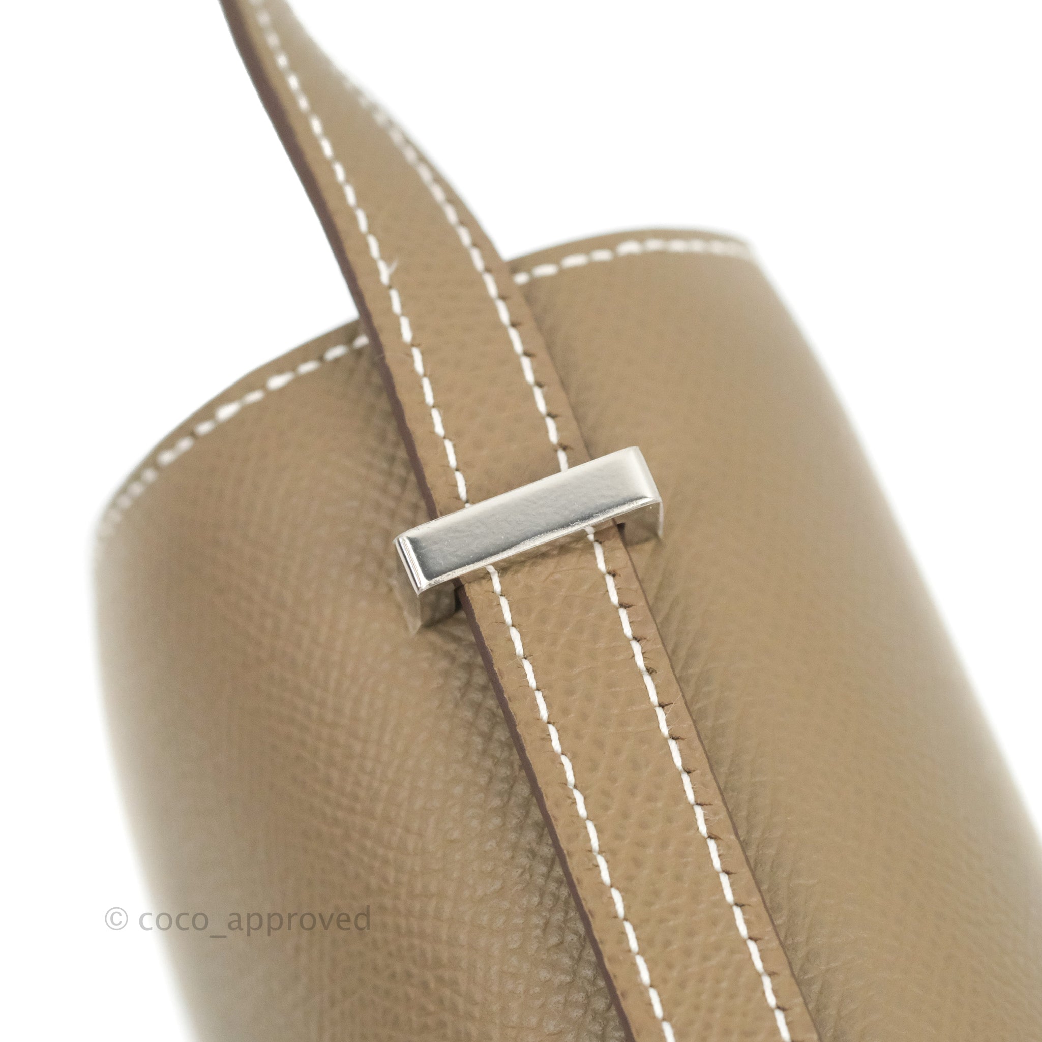 Hermès Constance III Mini 18cm Veau Epsom Claie 10 Palladium Hardware –  SukiLux