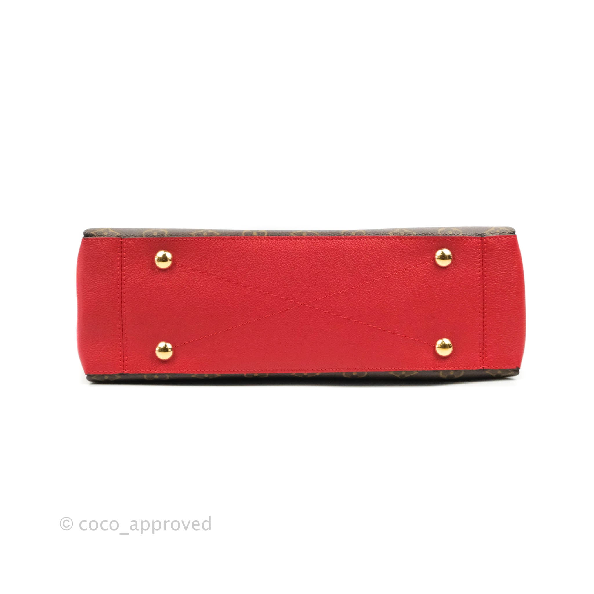 Louis Vuitton Surene MM Red Monogram Canvas – Coco Approved Studio