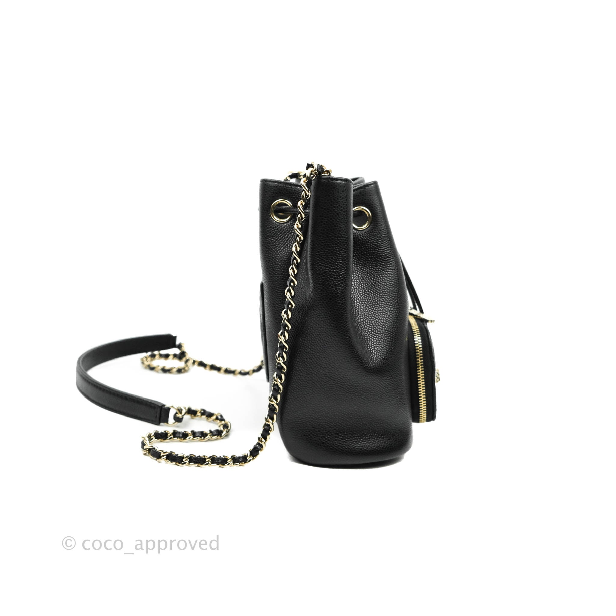 Chanel 2022 Business Affinity Clutch w/ Chain - Black Mini Bags, Handbags -  CHA920256