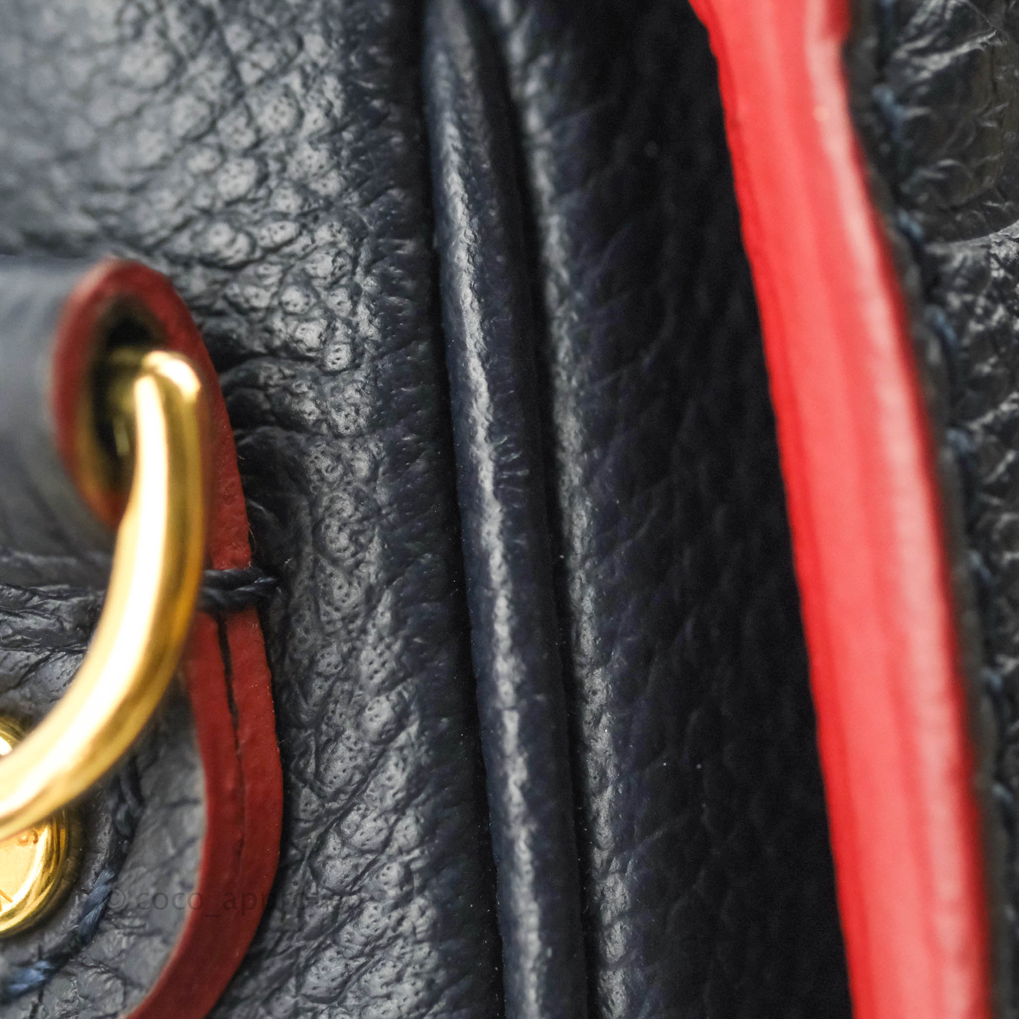 Louis Vuitton Empreinte Pochette Metis Marine Rouge – Coco Approved Studio