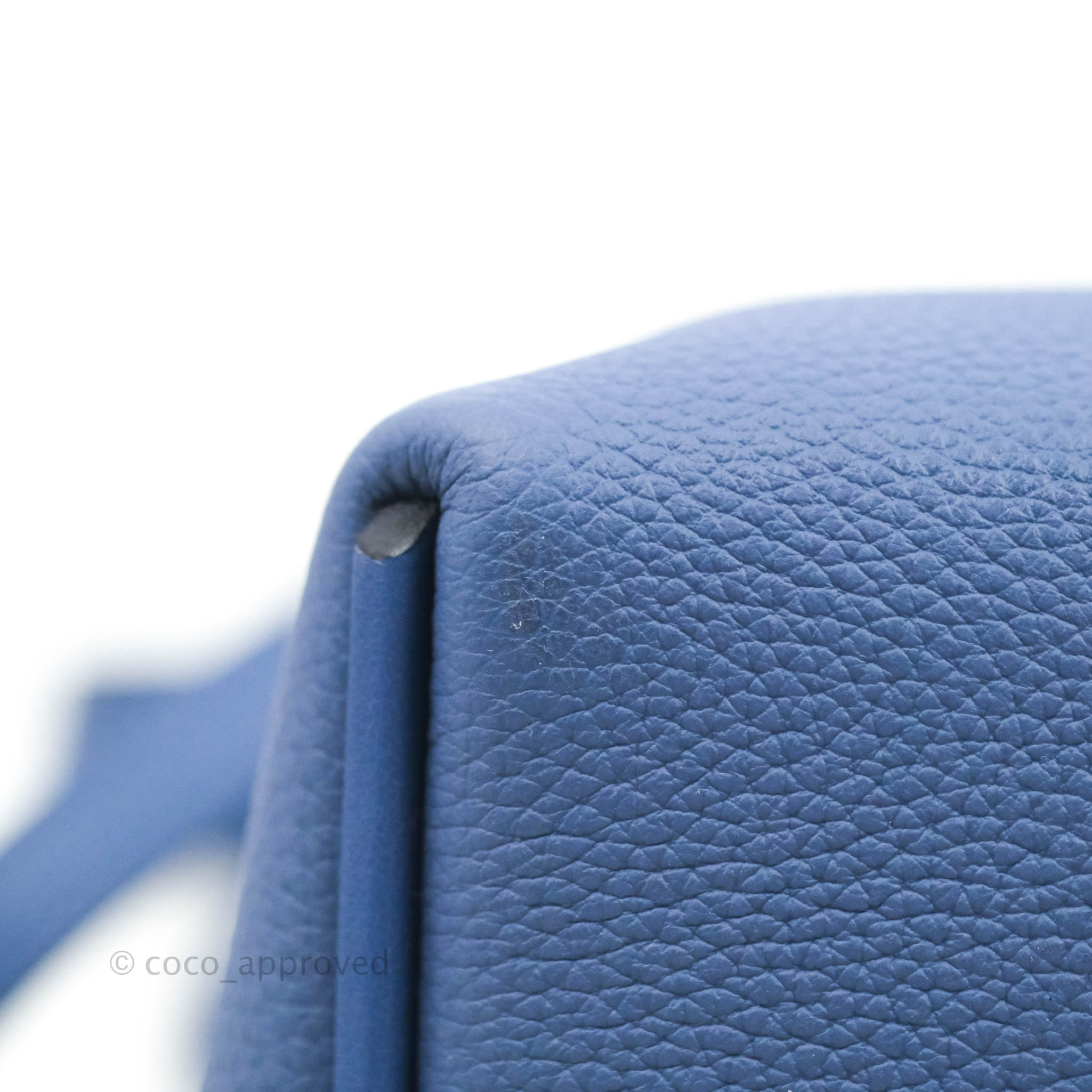 Hermès 24/24 29 Blue Brighton Togo Palladium Hardware – Coco Approved Studio