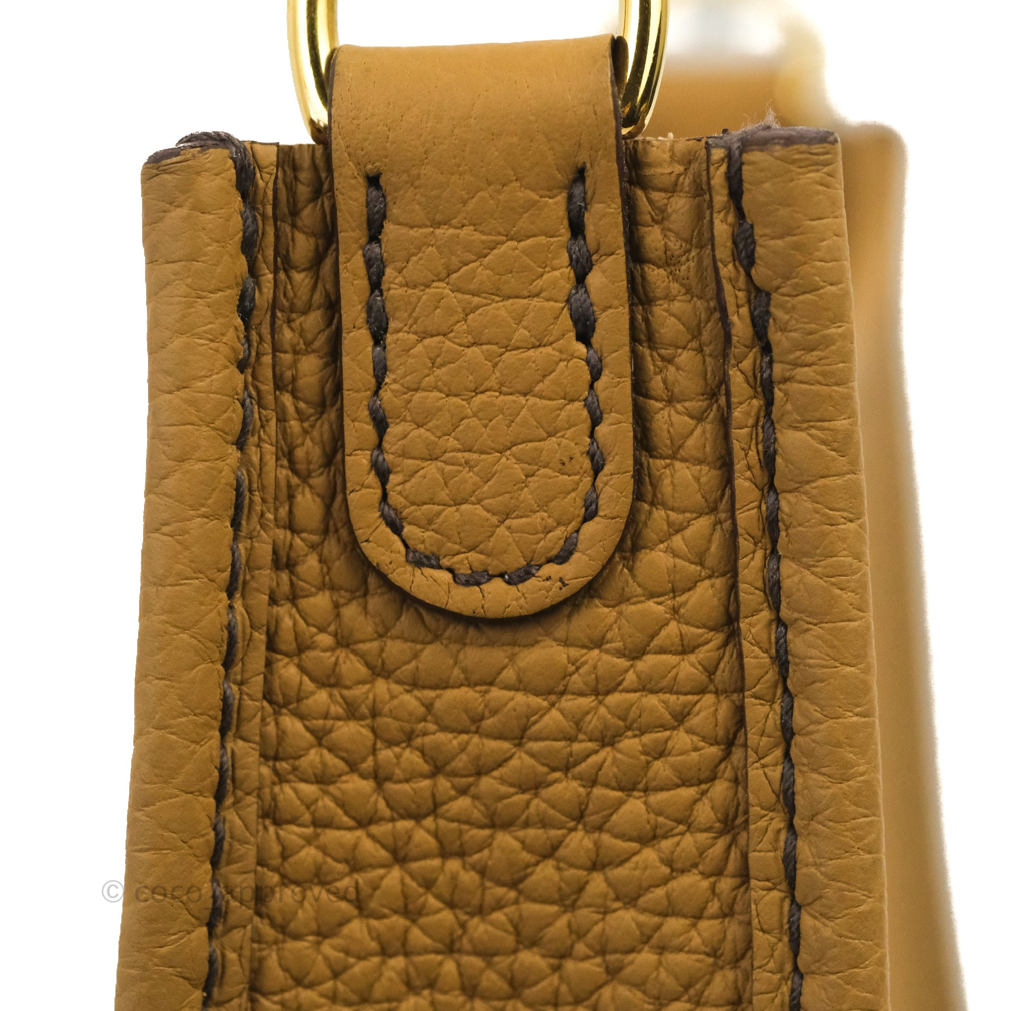 Hermès Mini Evelyne 16 Vert Cypress Clemence Gold Hardware – Coco Approved  Studio