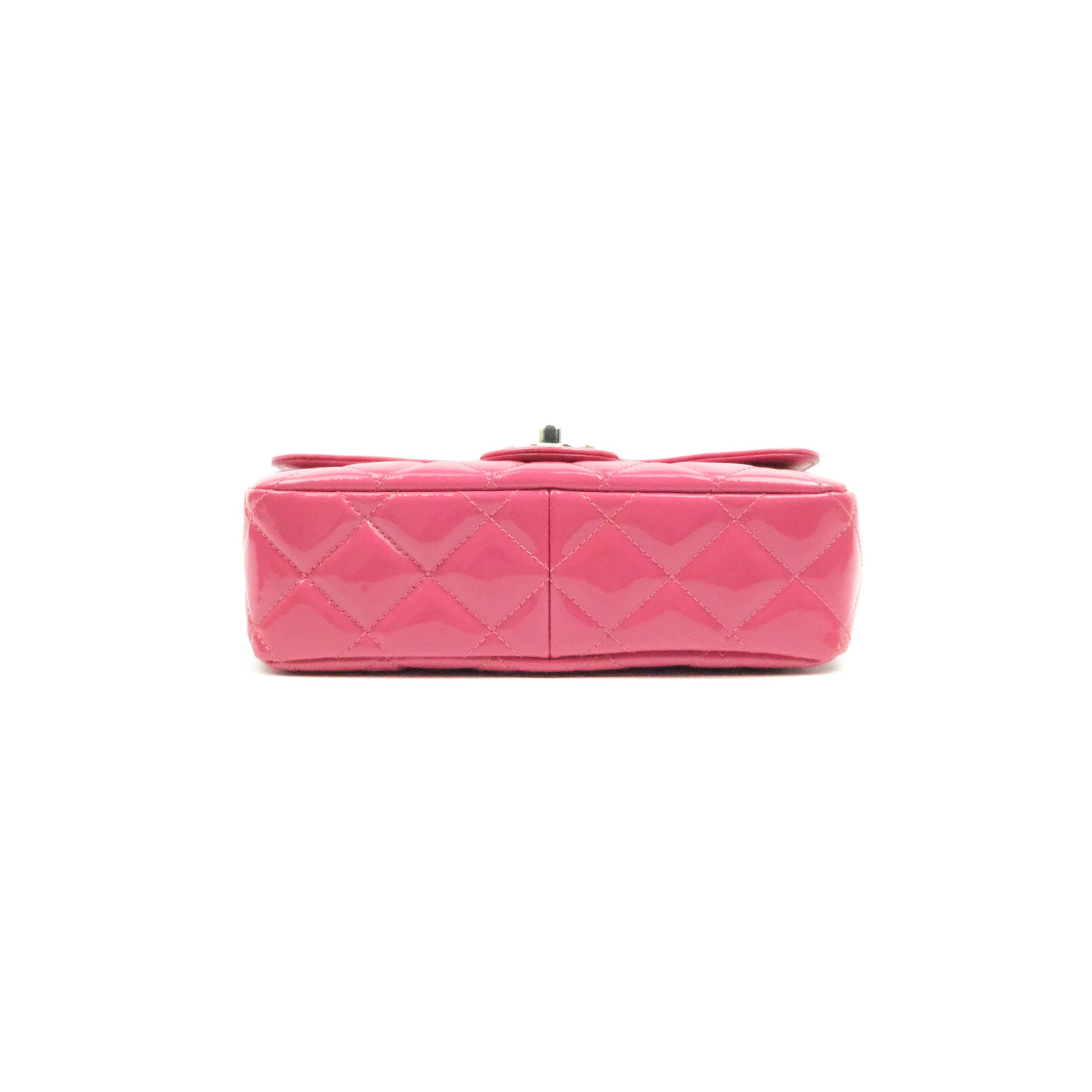 Chanel Coco Shine Small Flap Quilted Patent Calfskin Pink Silver Hardw –  Coco Approved Studio