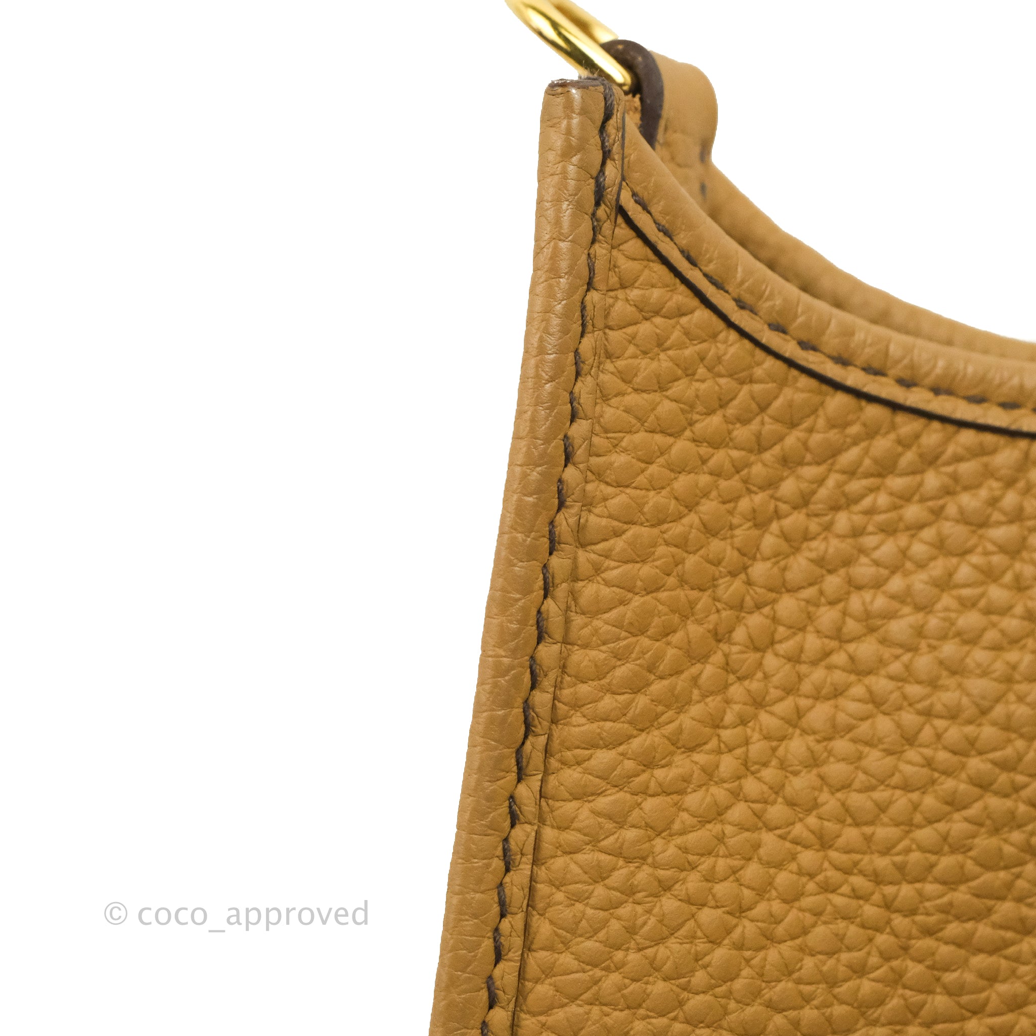 Hermès Mini Evelyne 16 Vert Cypress Clemence Gold Hardware – Coco Approved  Studio