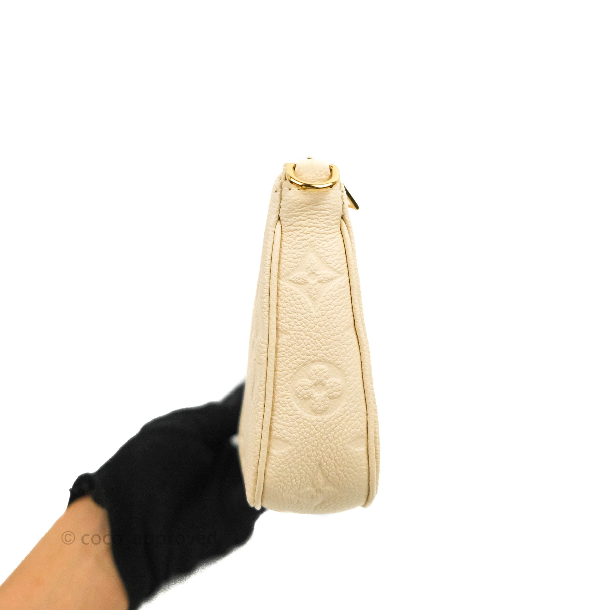 Louis Vuitton Multi Pochette Accessories Monogram Empreinte in Cream – Coco  Approved Studio