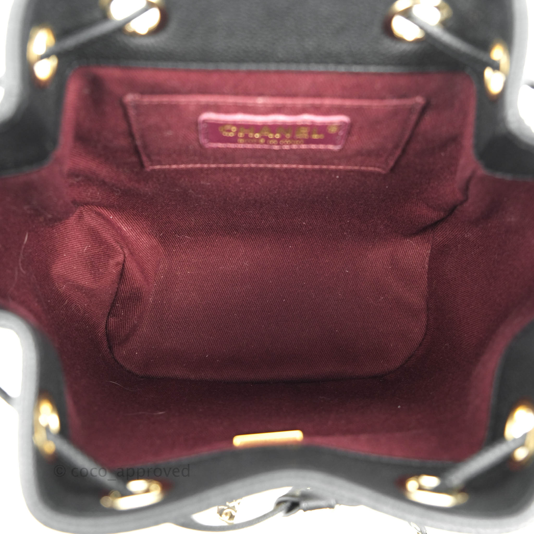 Chanel 2021 Drawstring Bucket Bag - Black Bucket Bags, Handbags - CHA580814