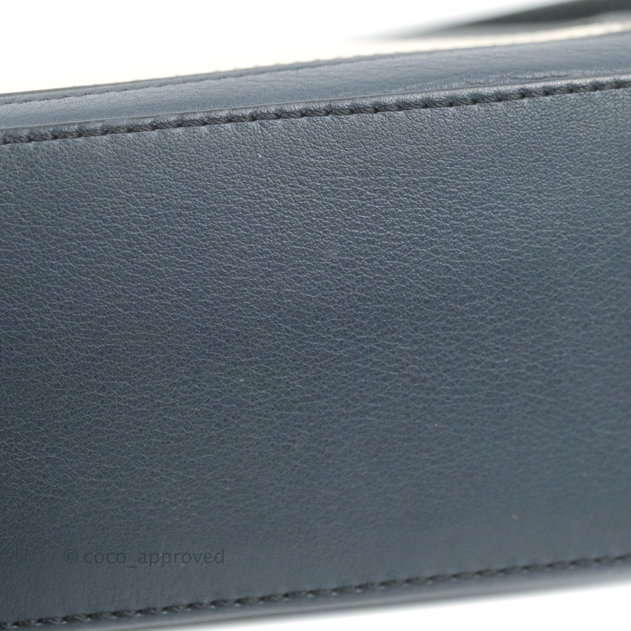 Loewe Mini Puzzle Bag Black/White/Navy Calfskin Gold Hardware – Coco  Approved Studio