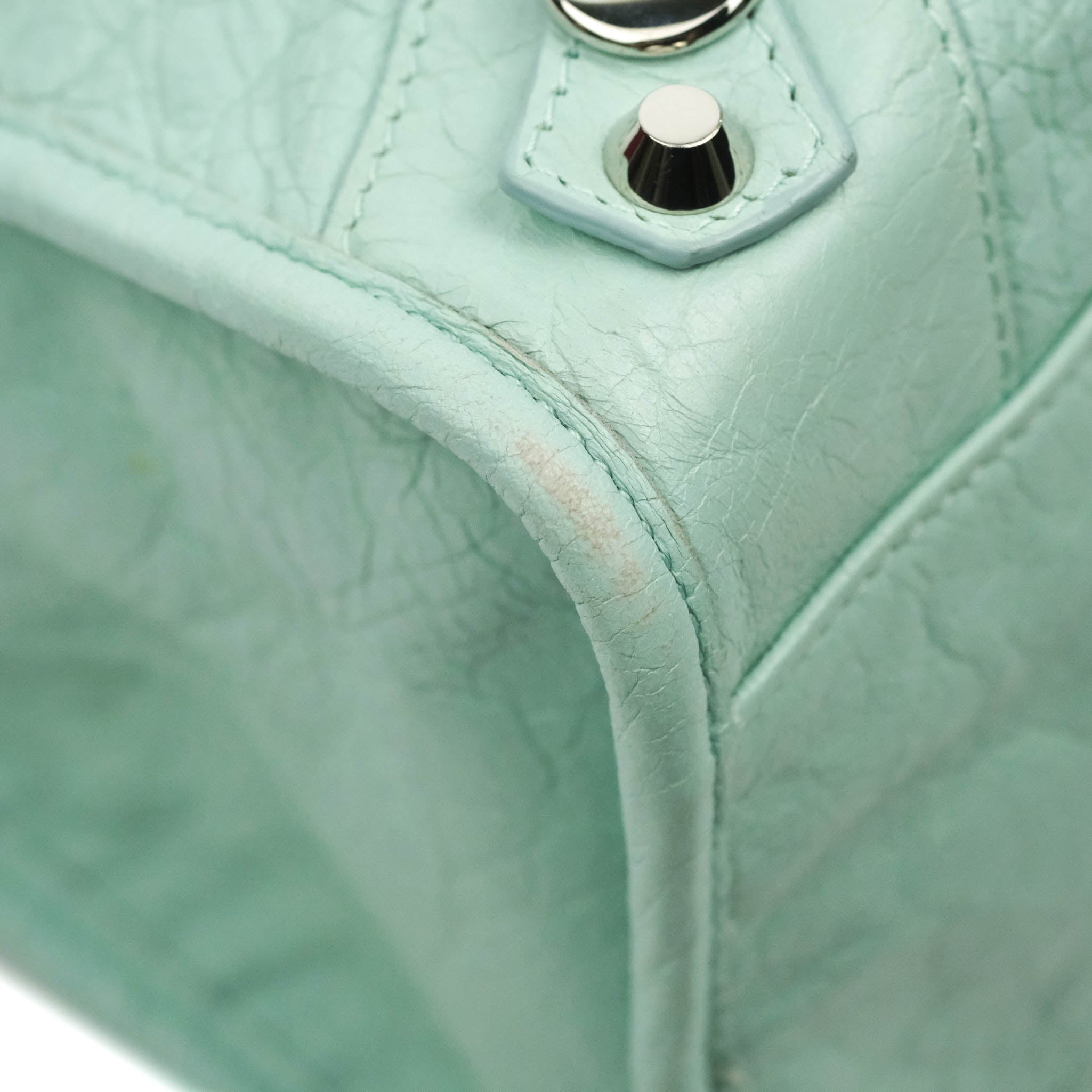 alias Thorny enorm Balenciaga Classic City Bag Tiffany Blue Calfskin Silver Hardware – Coco  Approved Studio