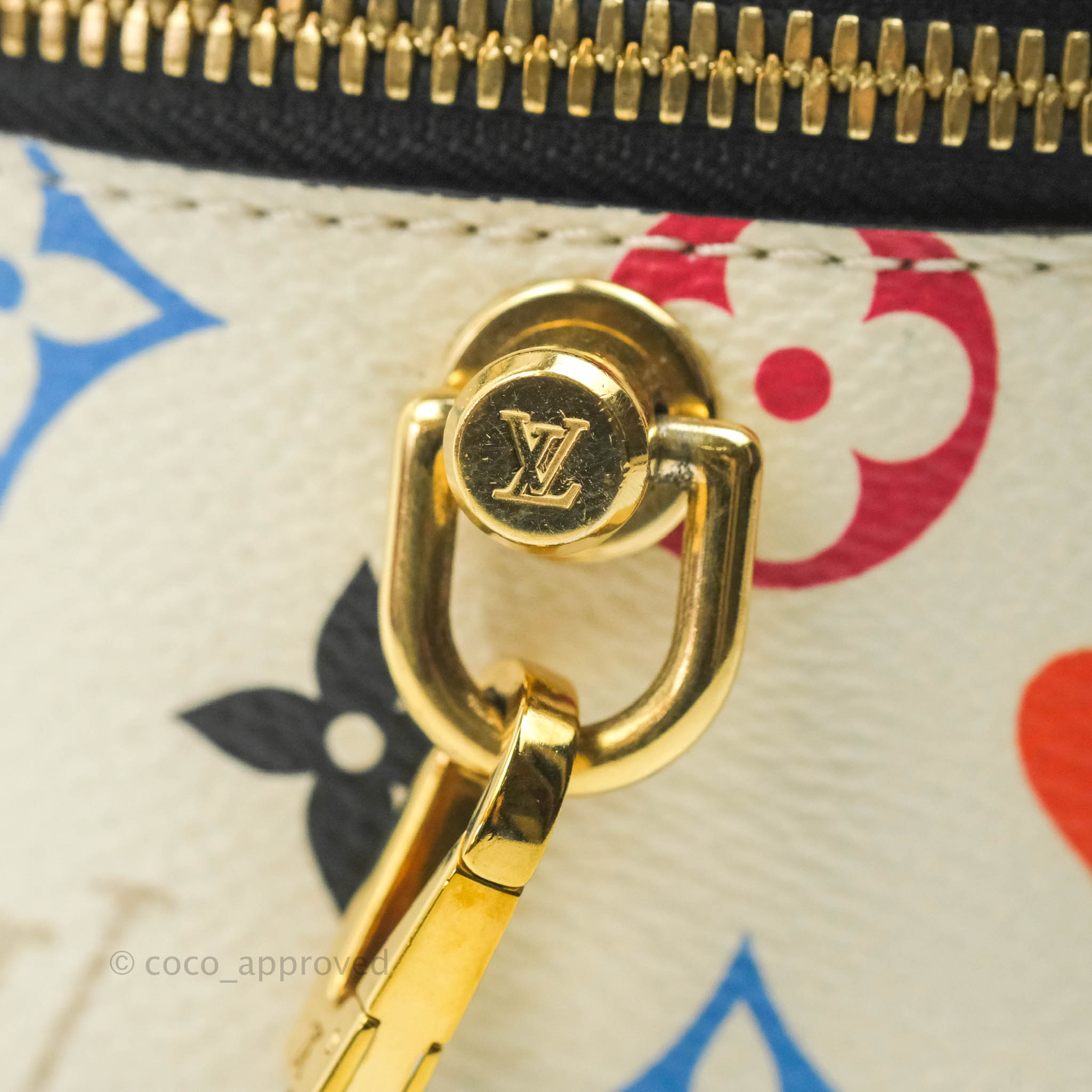 Louis Vuitton Game On Vanity PM White Heart Monogram – Coco Approved Studio