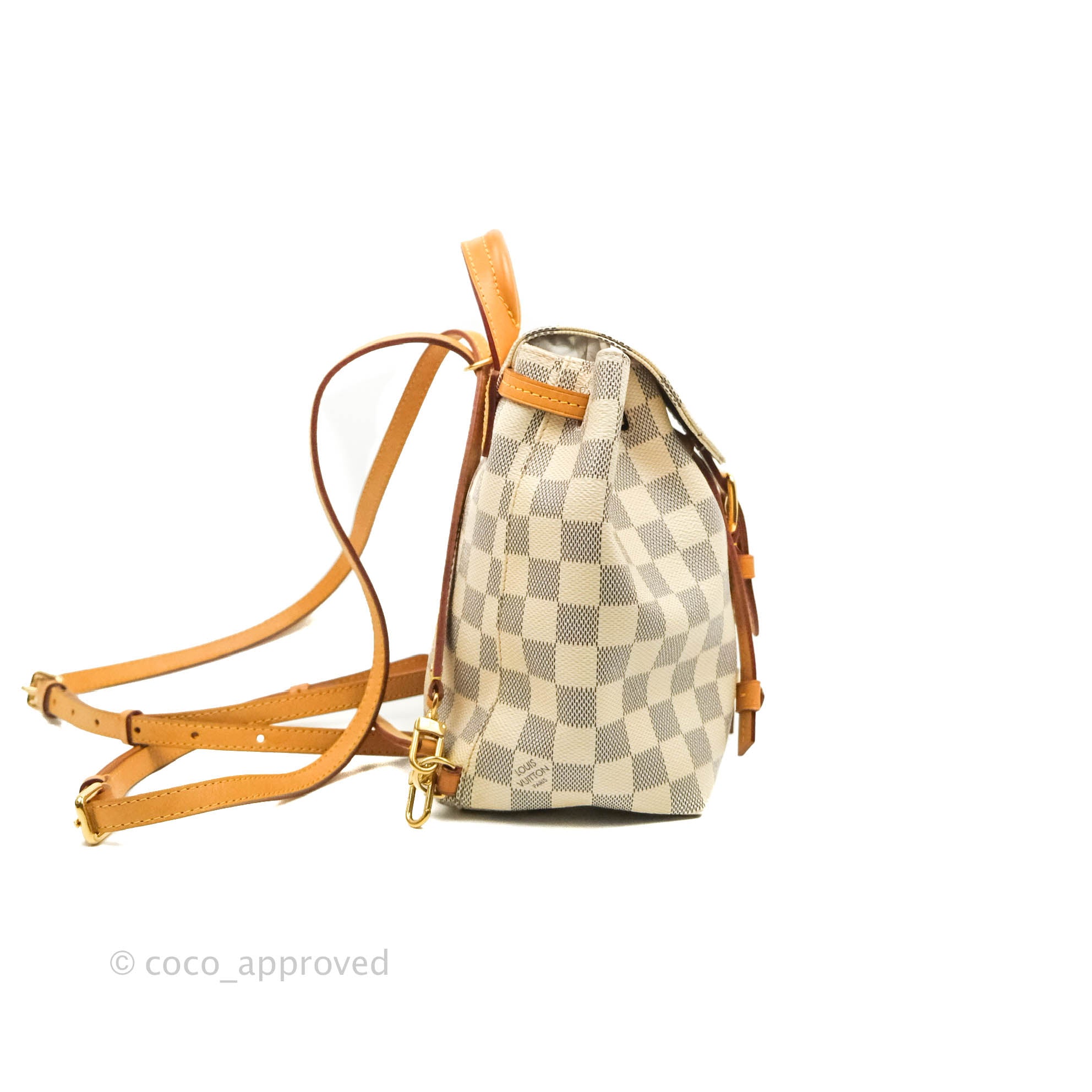Louis Vuitton Sperone BB Backpack Damier Azur – Coco Approved Studio