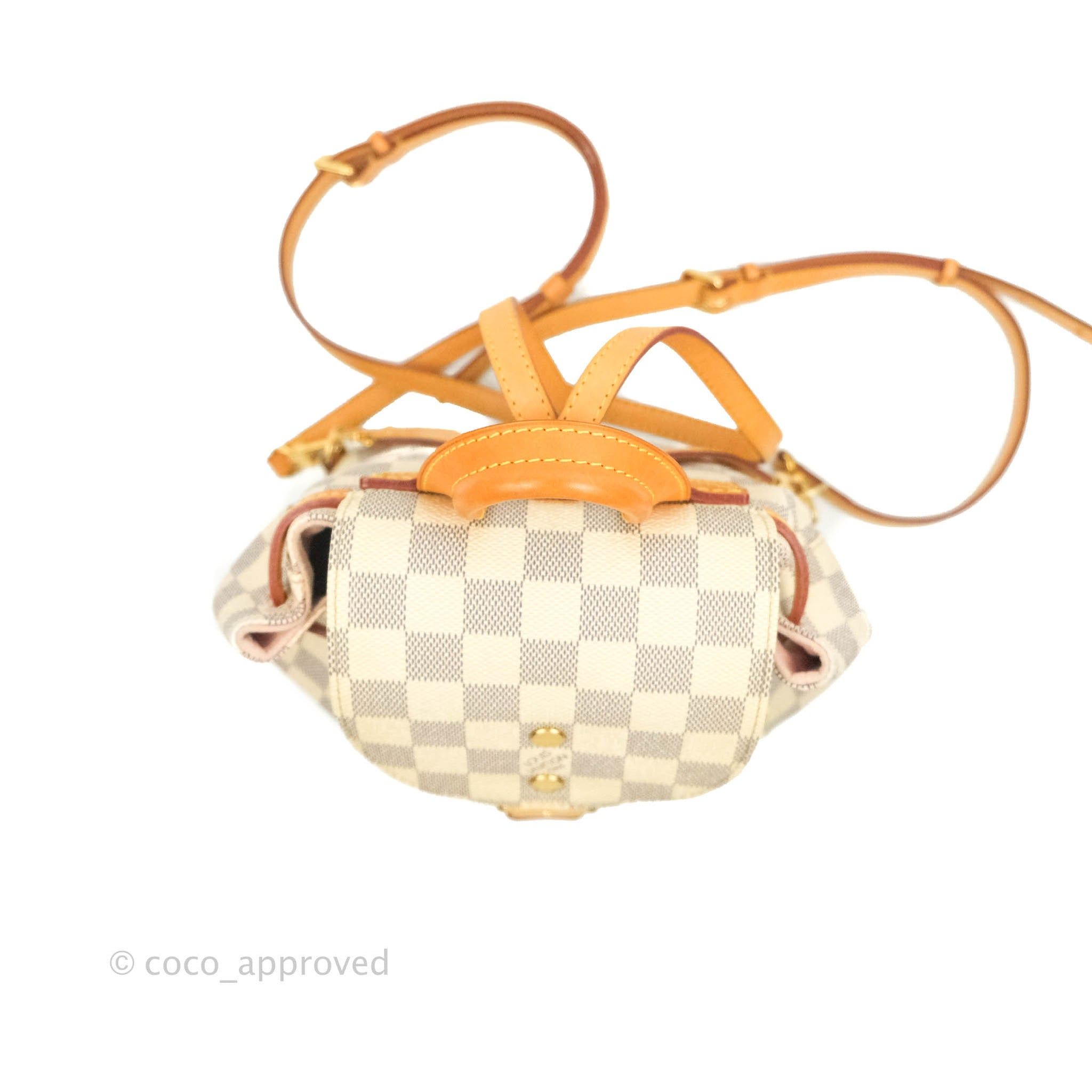 Louis Vuitton Sperone BB Backpack Damier Azur – Coco Approved Studio