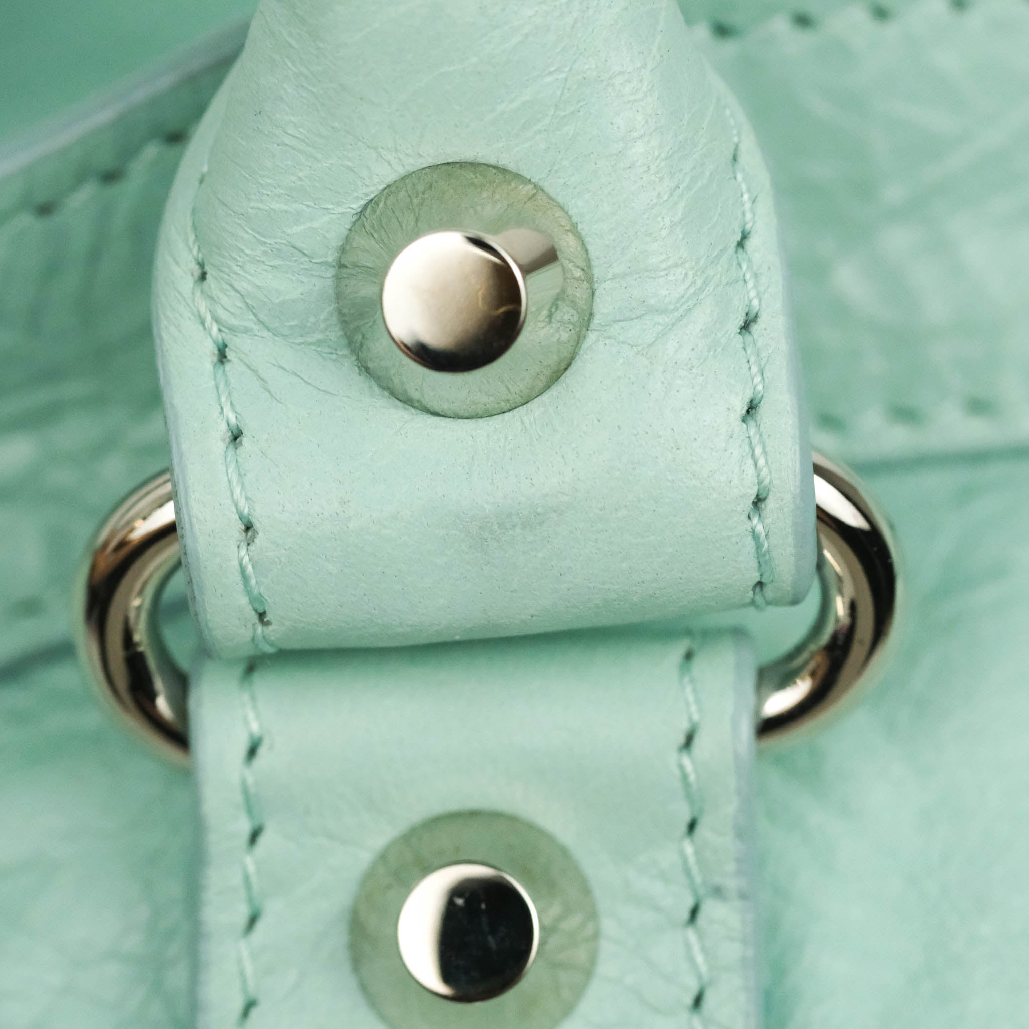 Balenciaga Classic City Bag Tiffany Blue Calfskin Silver Hardware – Coco  Approved Studio