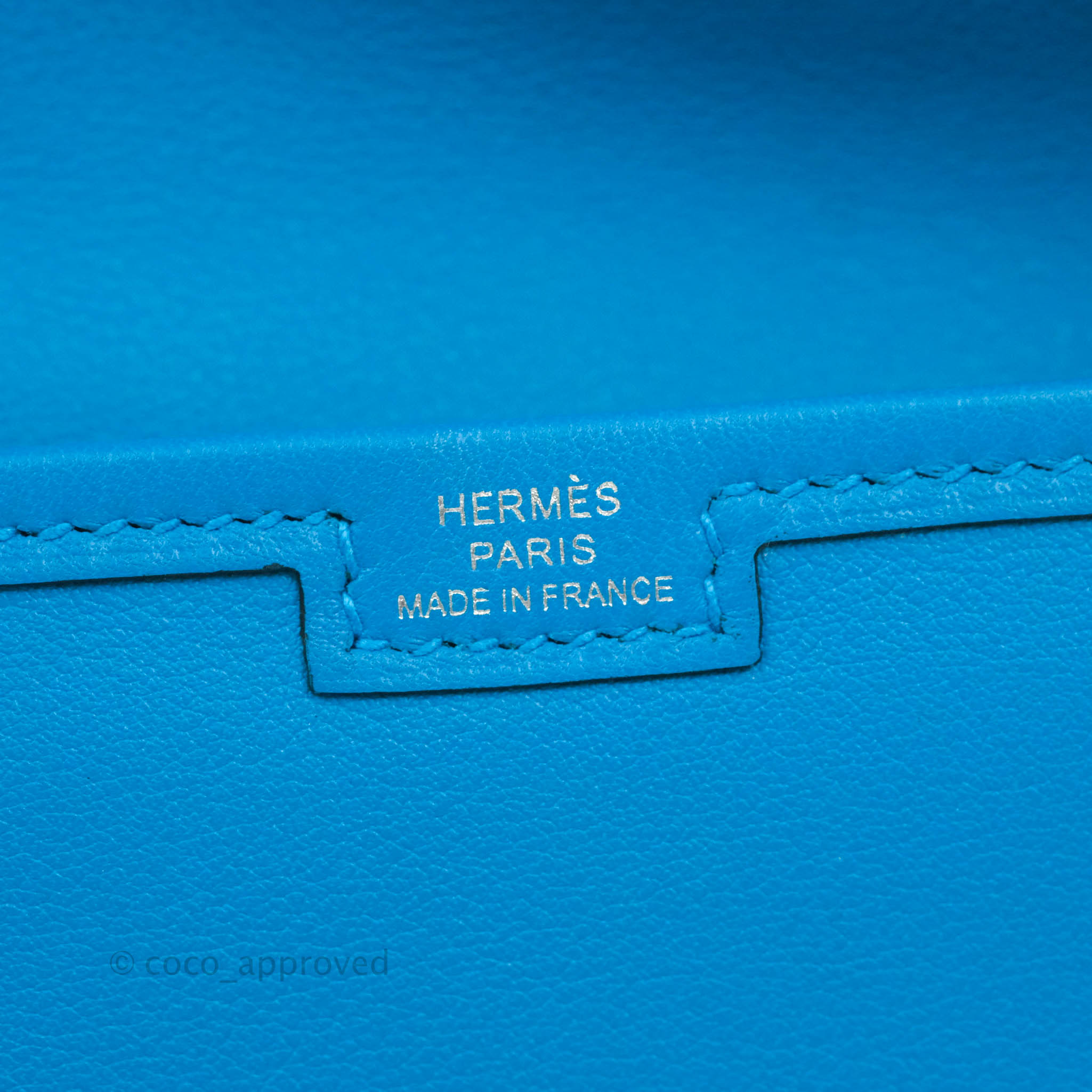Hermès Jige Duo Touch Gold Swift Wallet