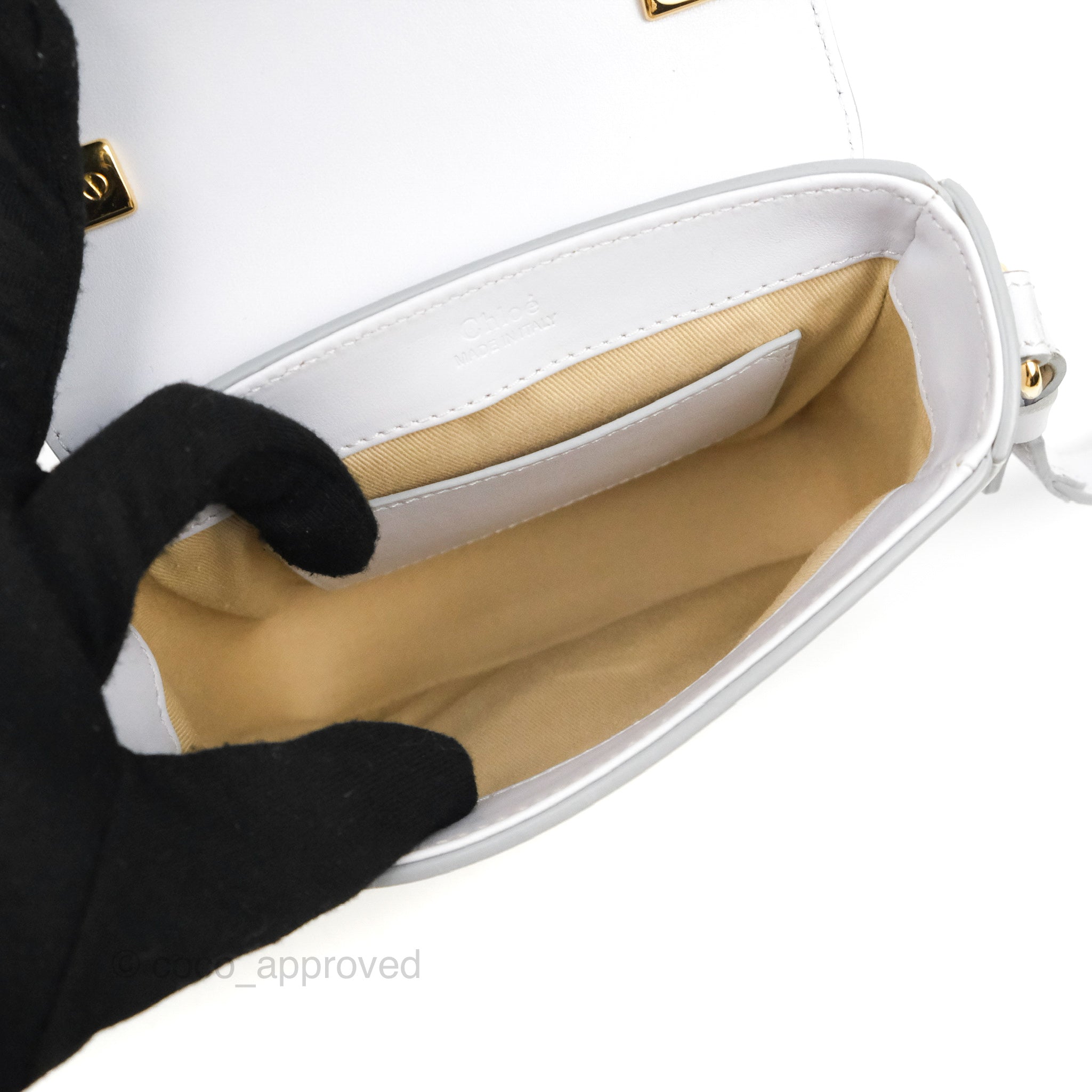 Chloé Chloe Small Nile Bag in Green Leather ref.471410 - Joli Closet