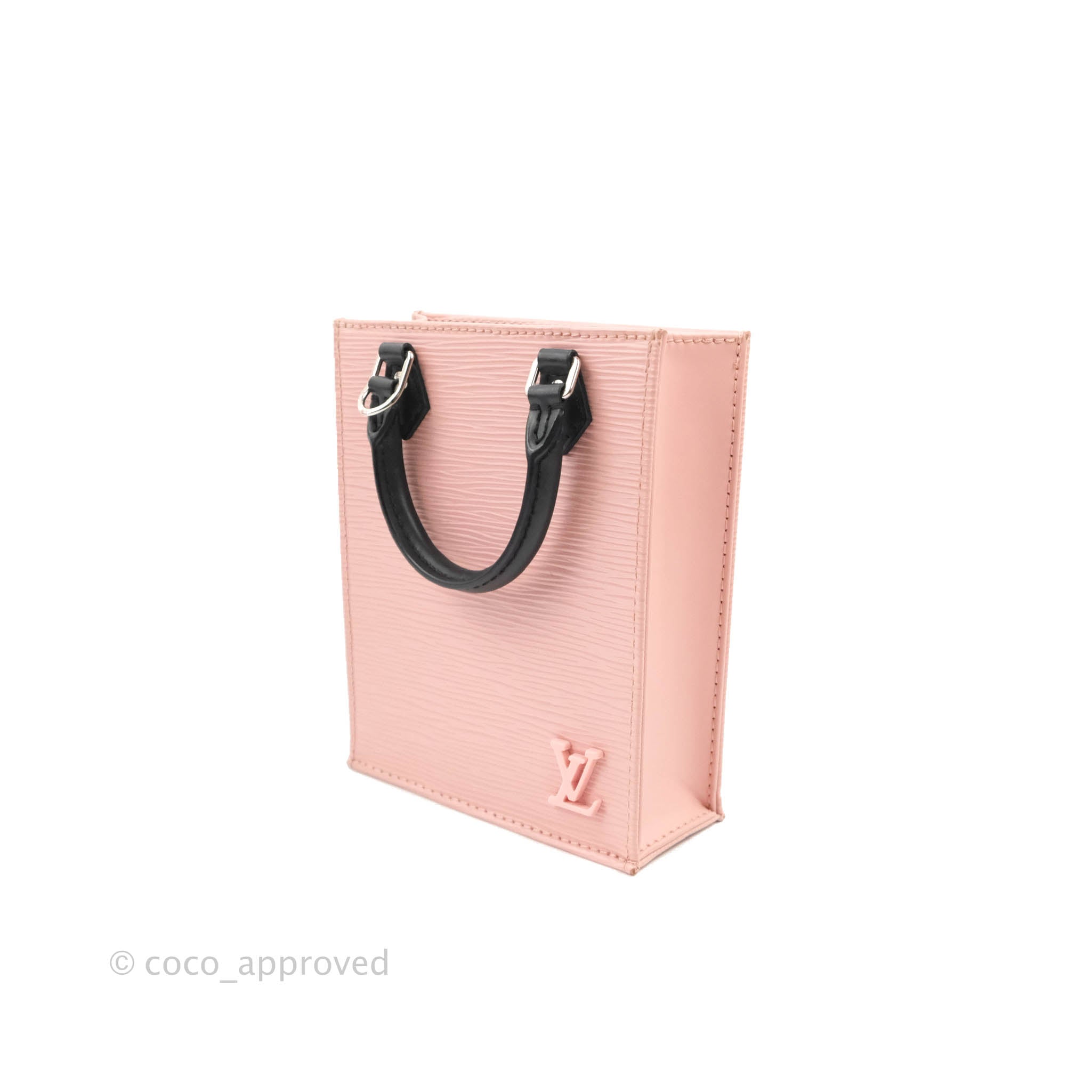 Louis Vuitton Petit Sac Plat Epi Light Pink/Black SHW