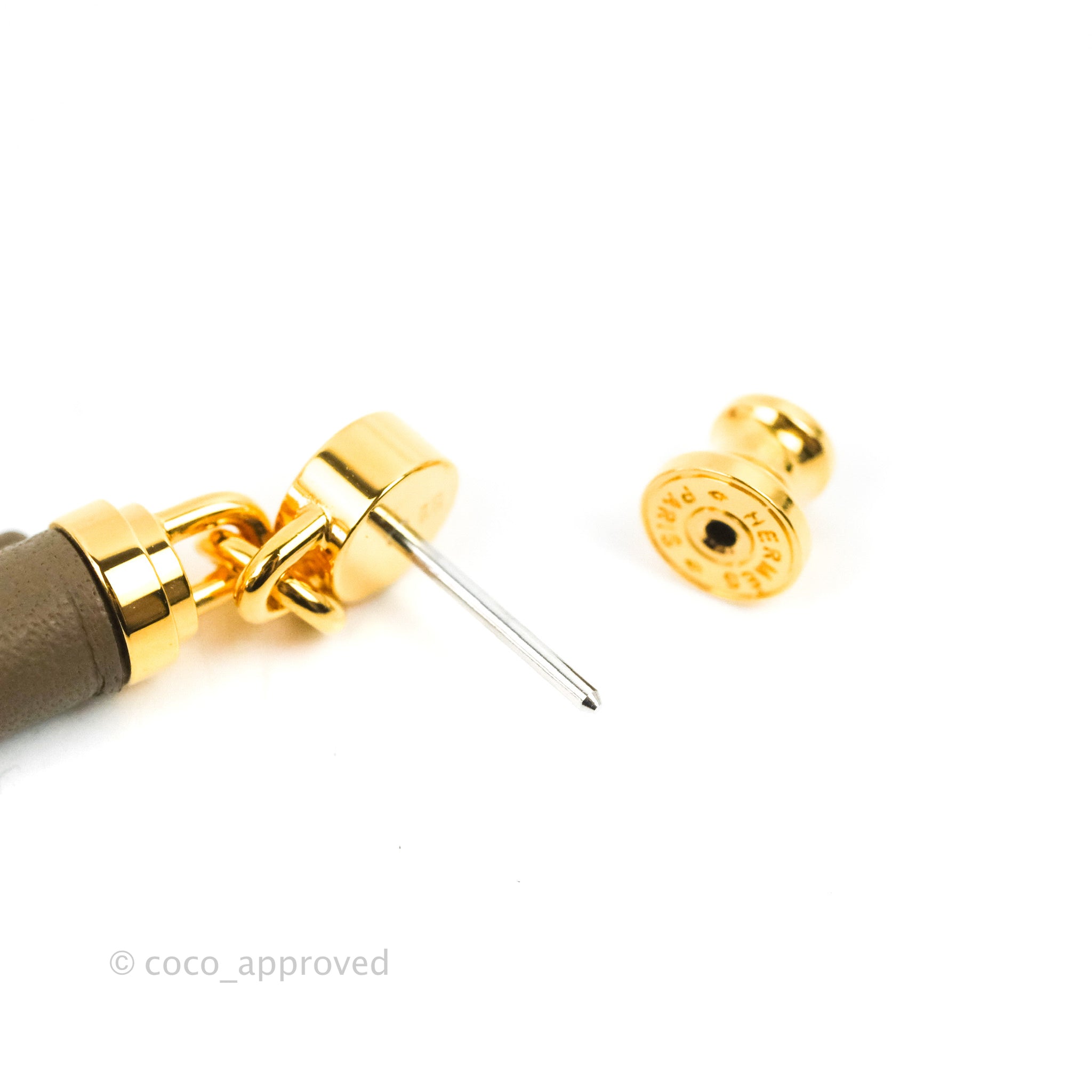 Hermes Charniere Earrings Small Model – Coco Approved Studio