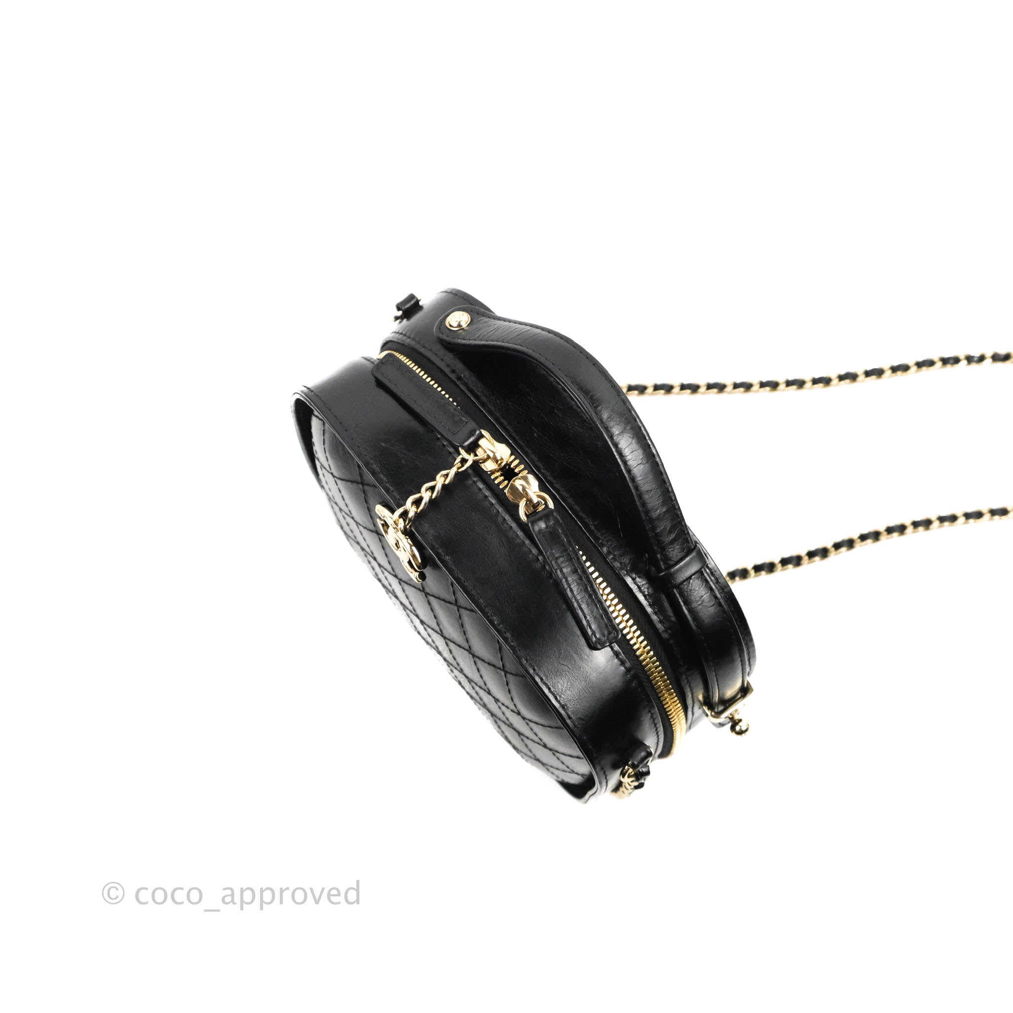 Chanel CC Quilted Diamond Phone Holder, Bragmybag
