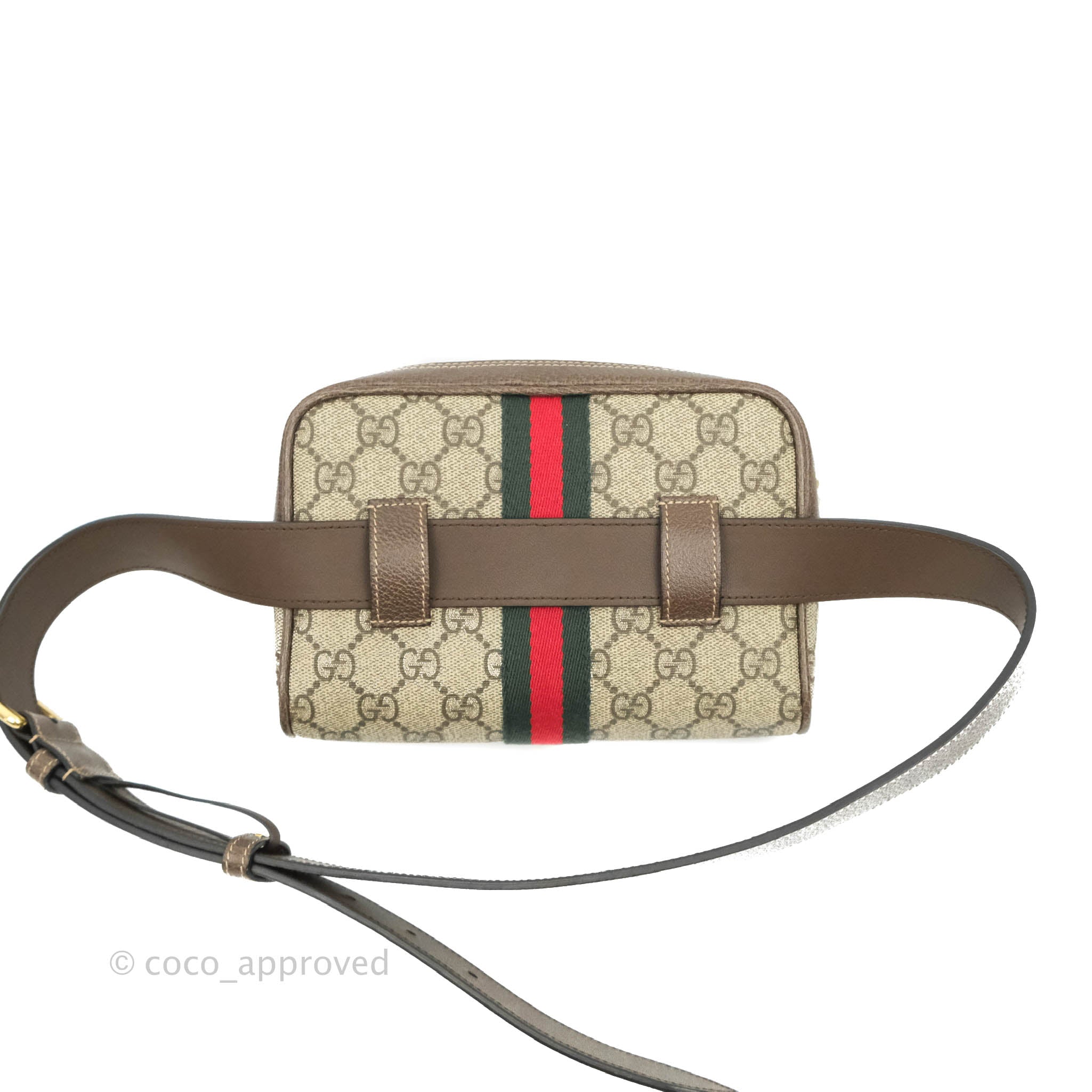 Gucci Ophidia GG Supreme Small Belt Bag Gold Hardware – Coco Approved Studio
